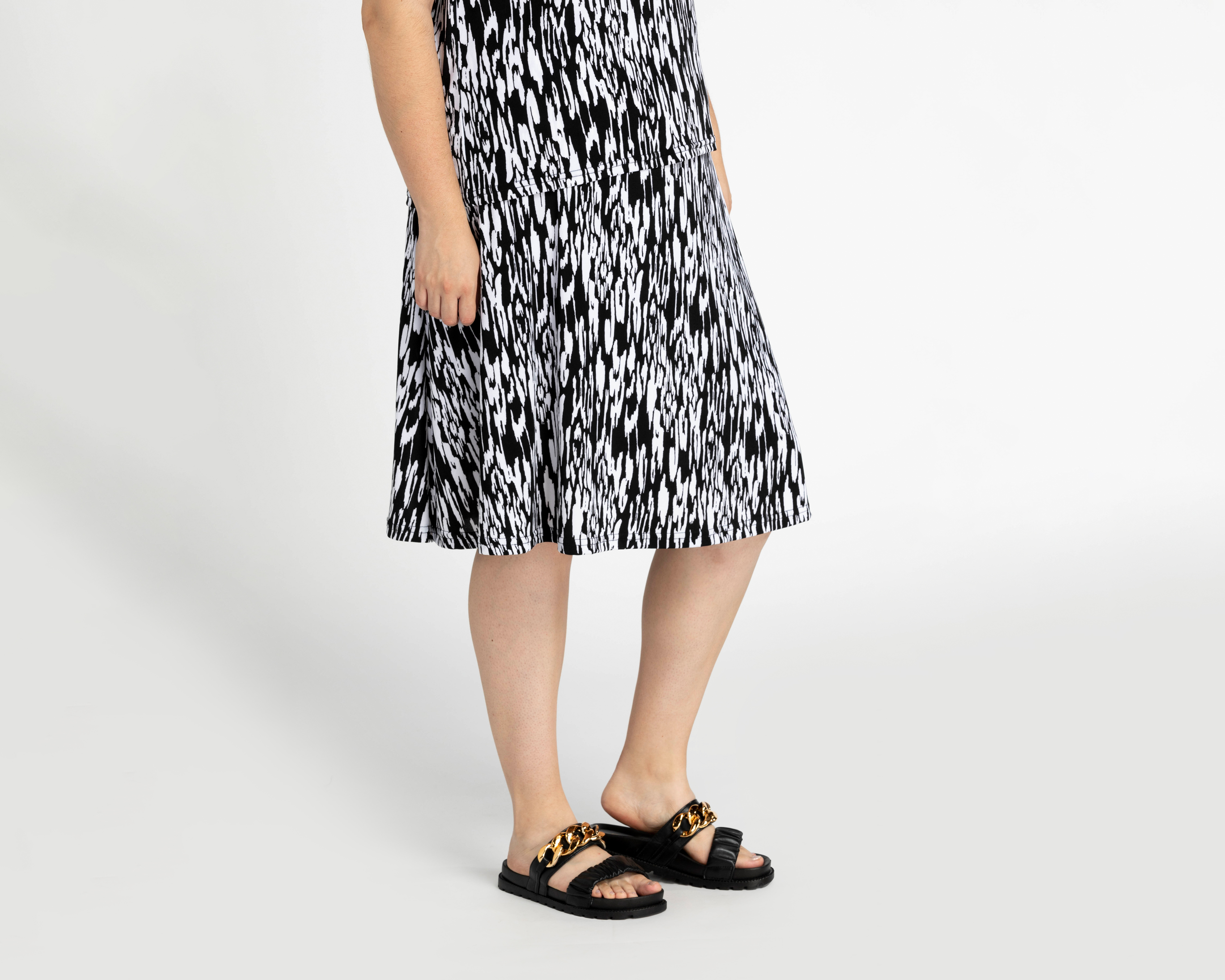 Foto 6 pulgar | Foto 5 | Falda y Blusa Lady Sun Casual Manga Corta Estampado