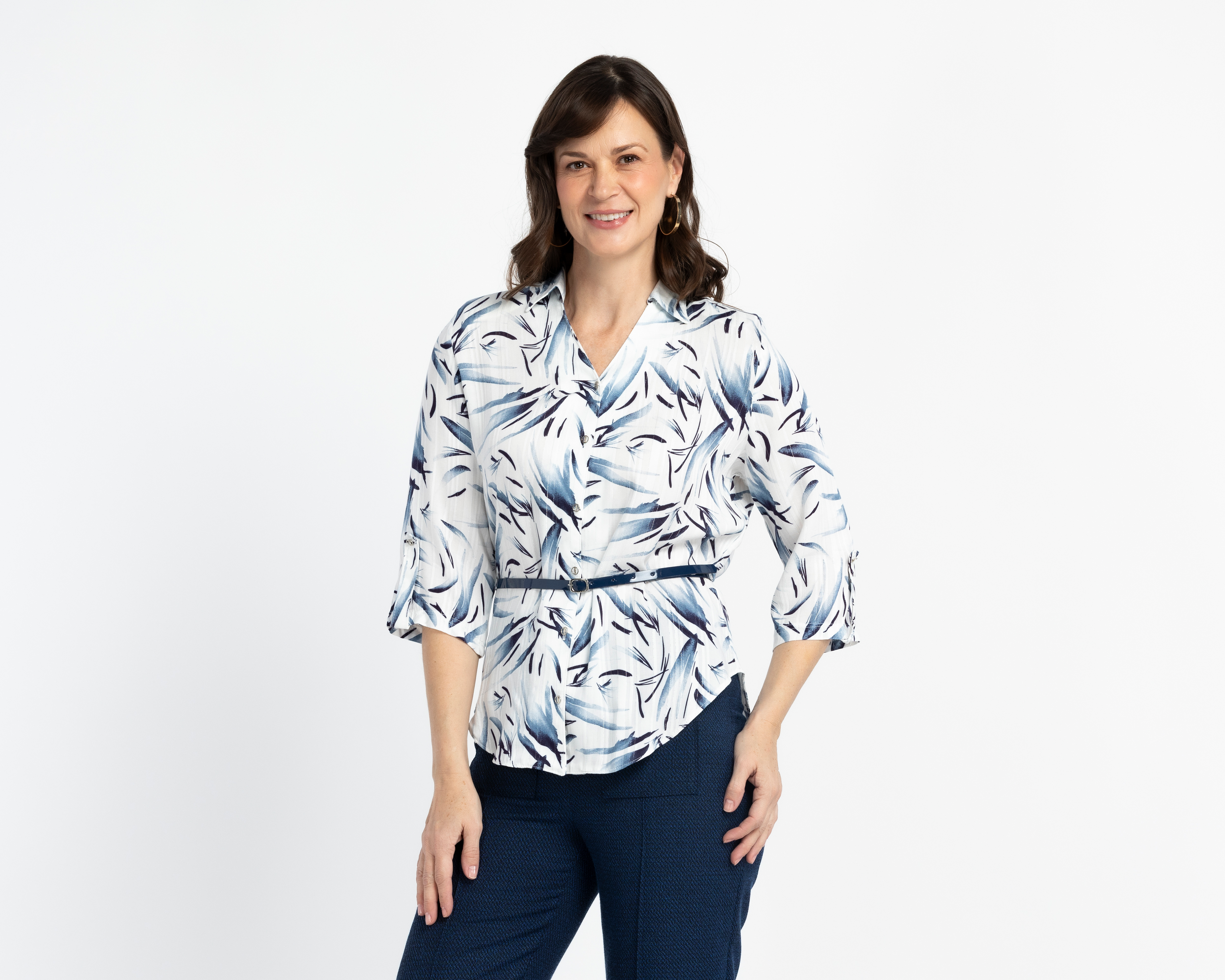 Blusa Estampada Paloma para Mujer