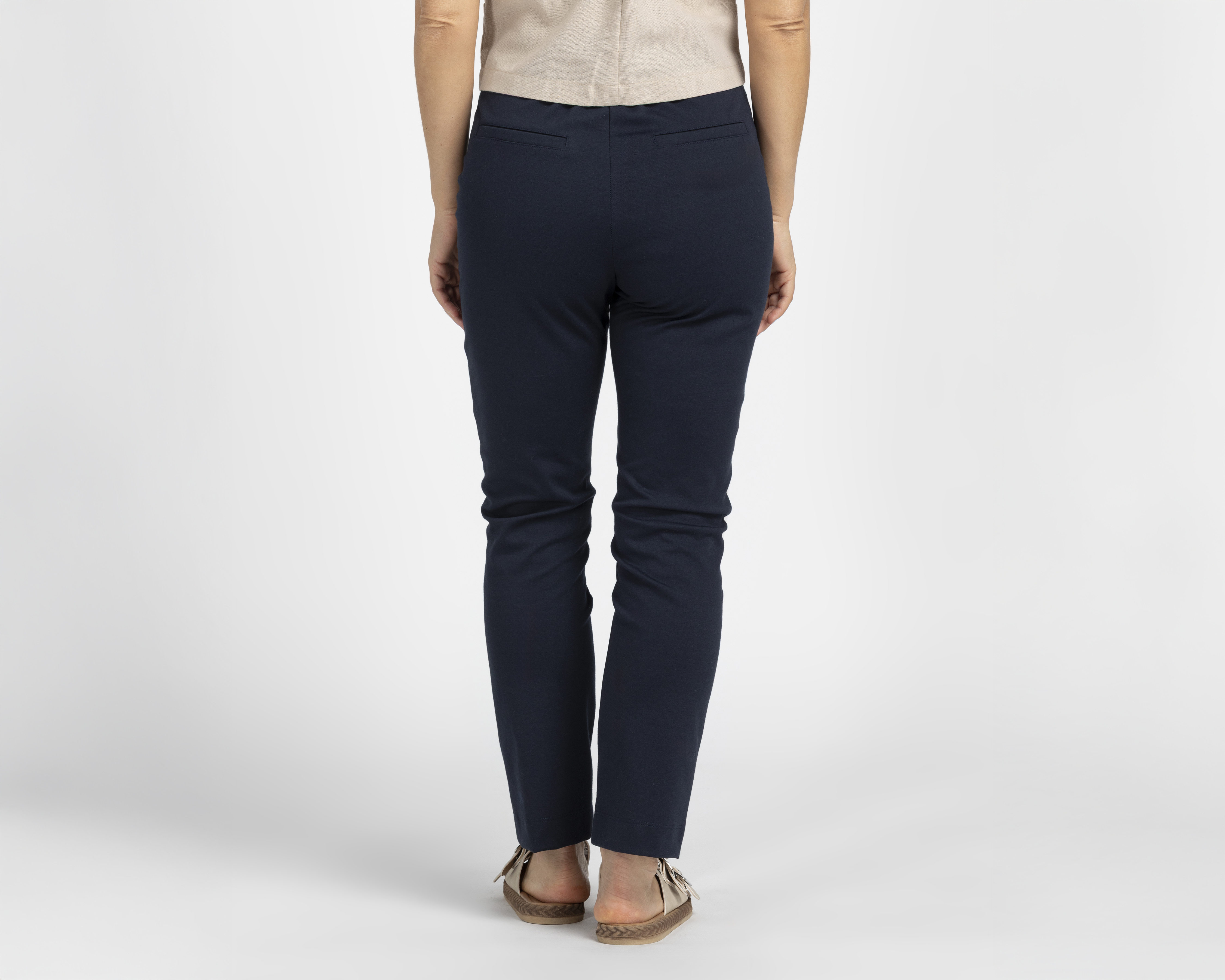 Foto 4 pulgar | Foto 3 | Pantalón Alexis Azul para Mujer