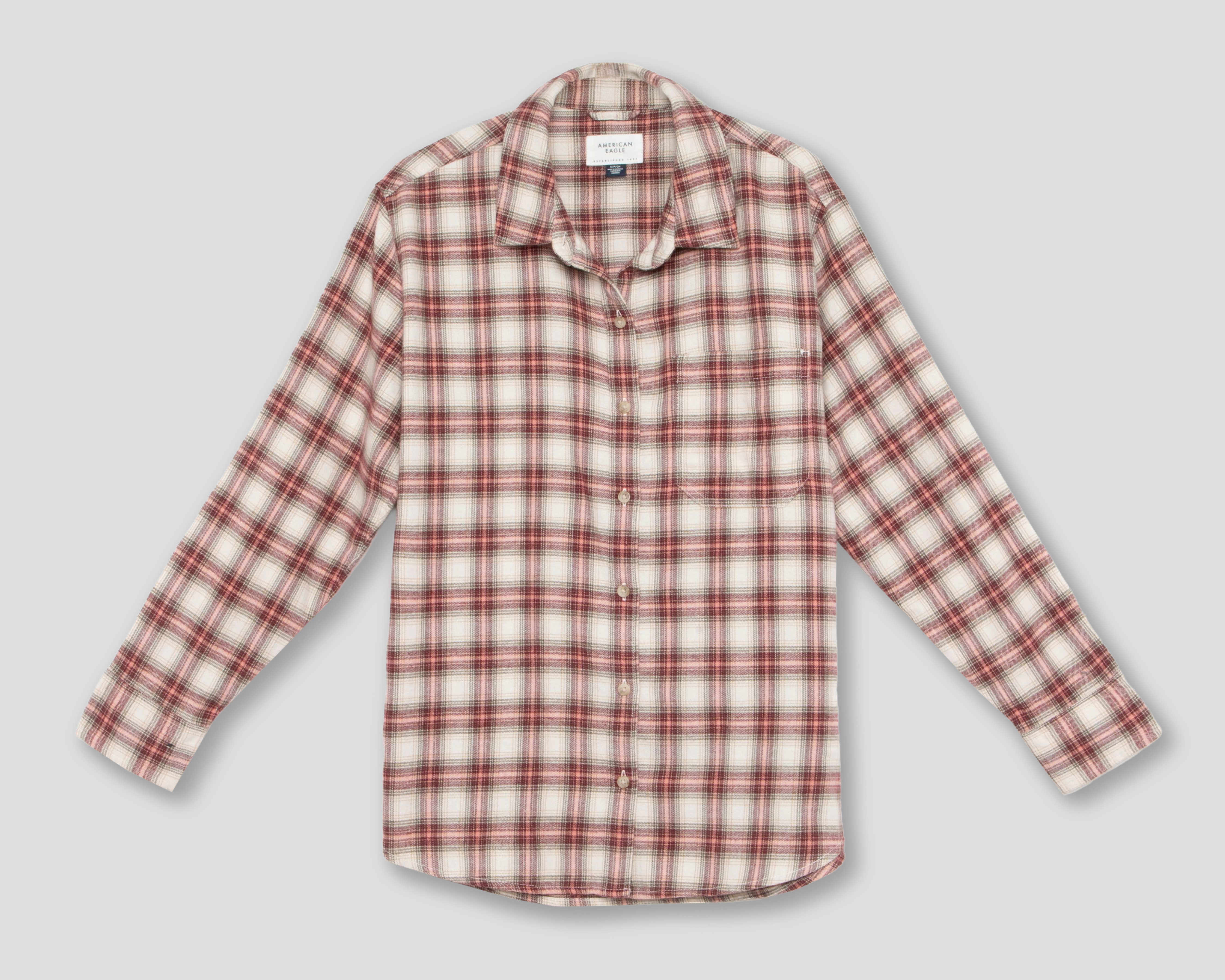 Camisa a Cuadros American Eagle para Mujer