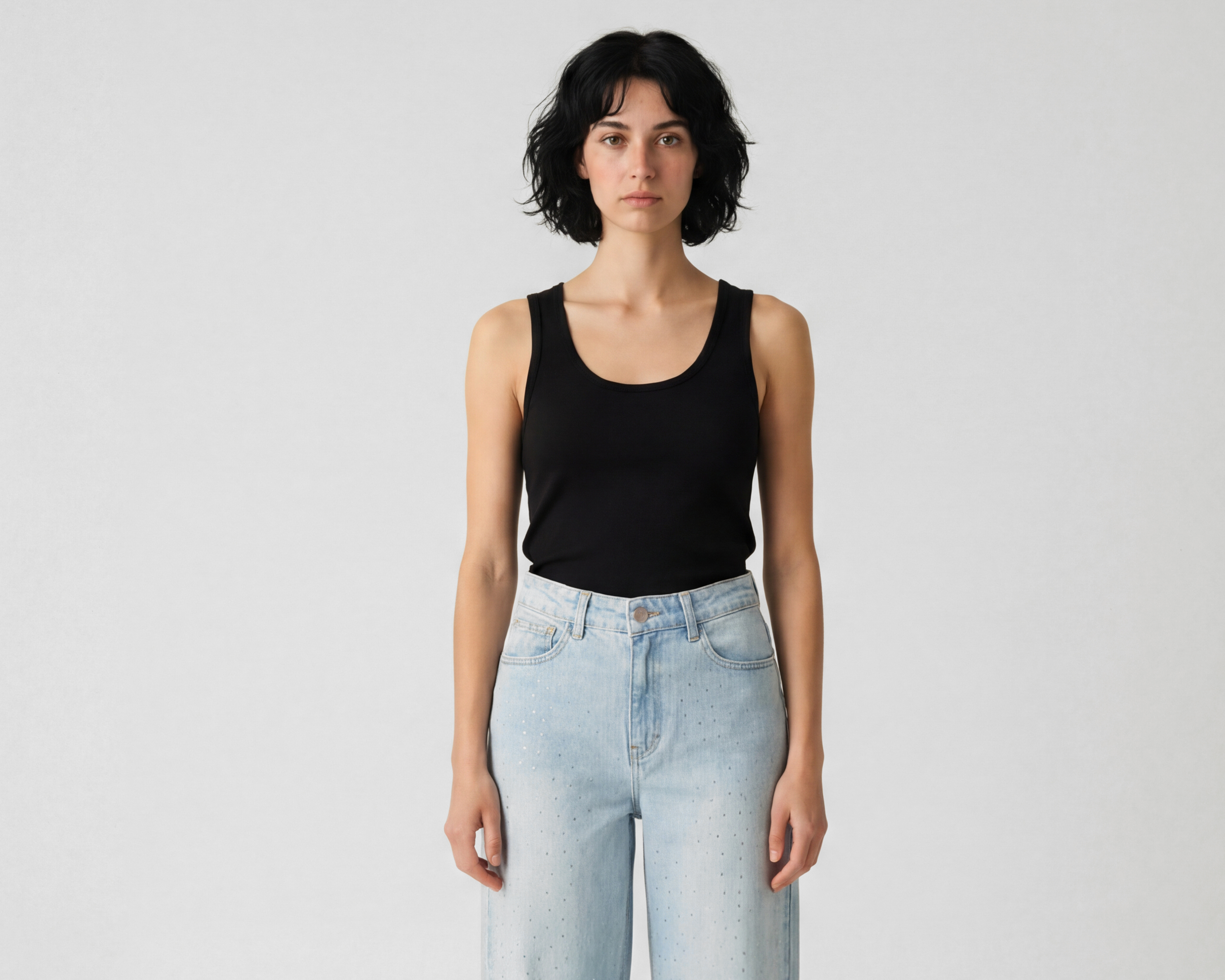 Playera sin Mangas American Eagle para Mujer