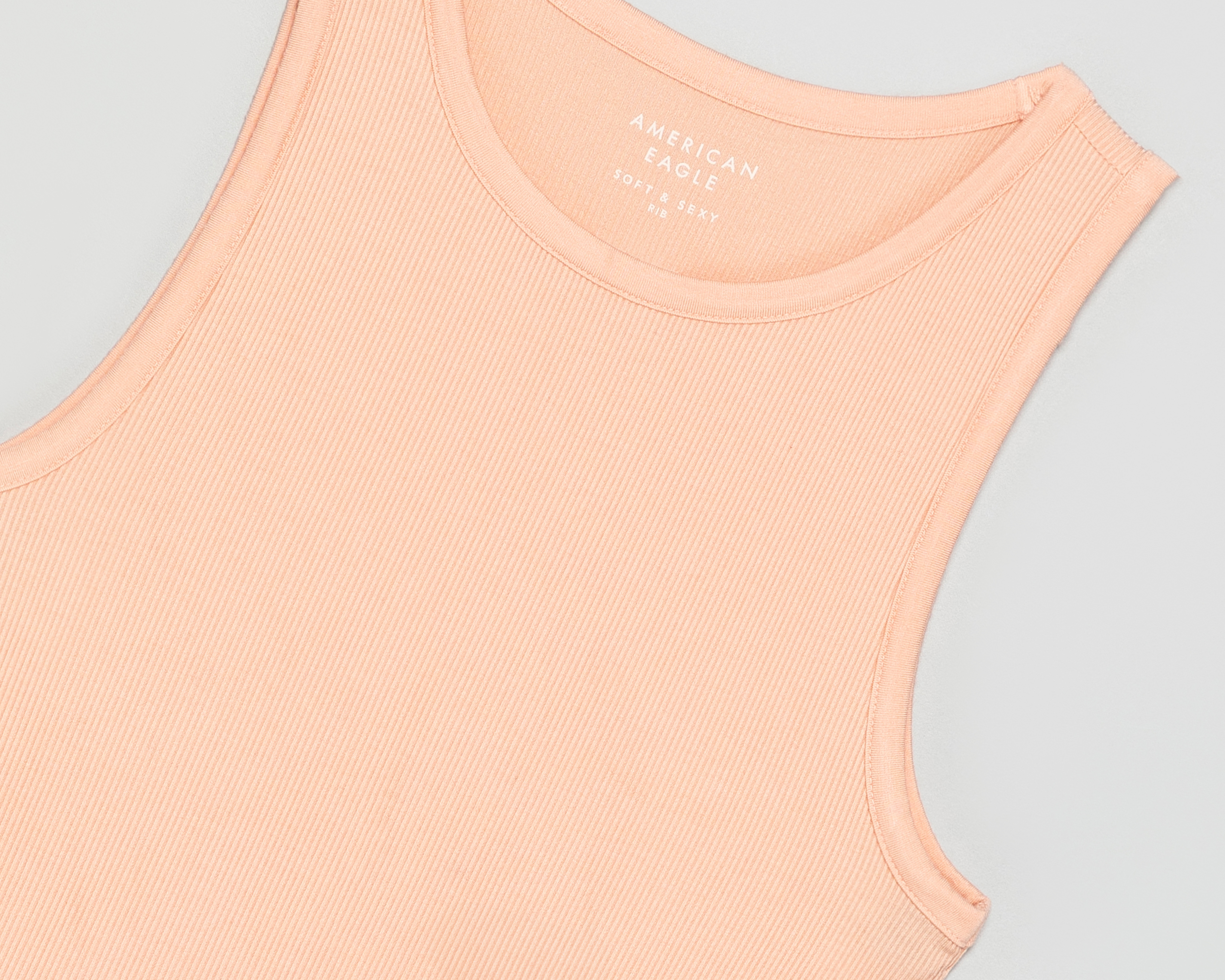 Foto 4 pulgar | Foto 3 | Playera Sin Manga American Eagle para Mujer