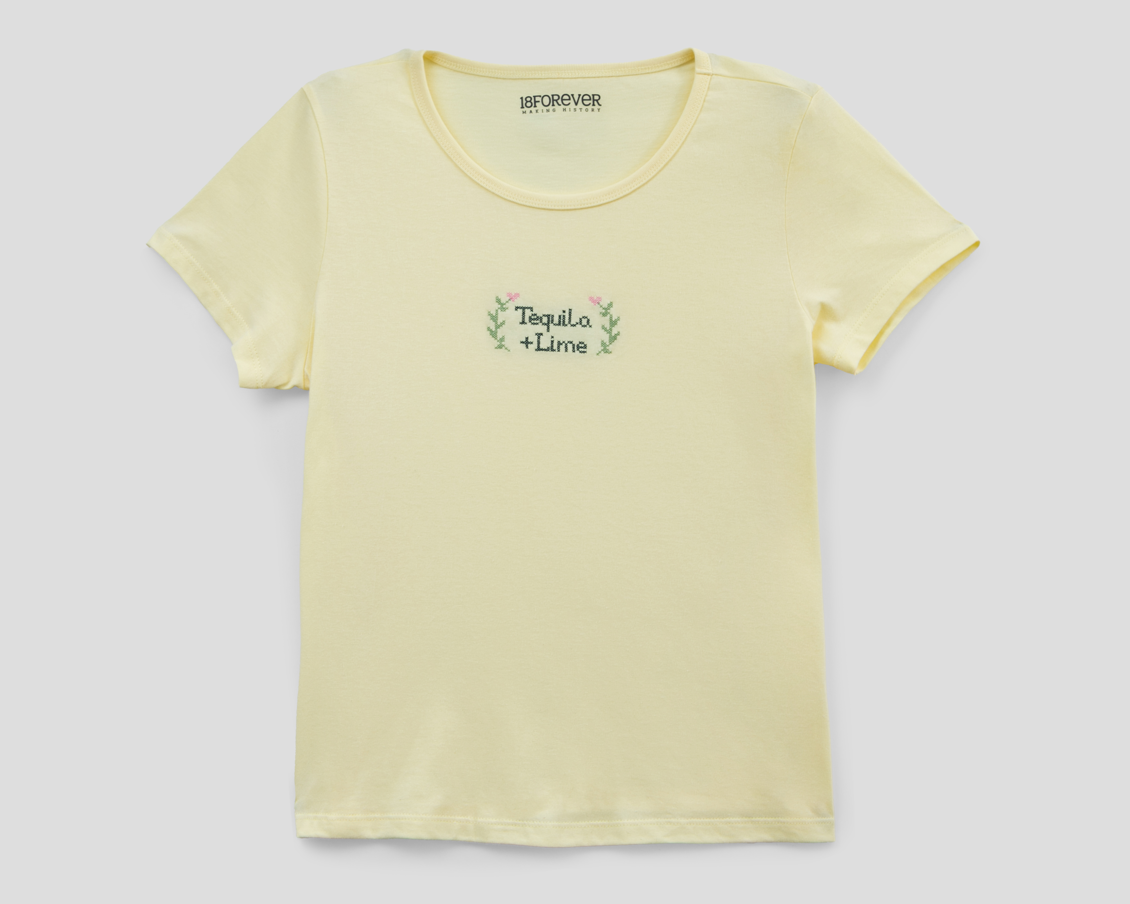 Playera Manga Corta 18 Forever para Mujer