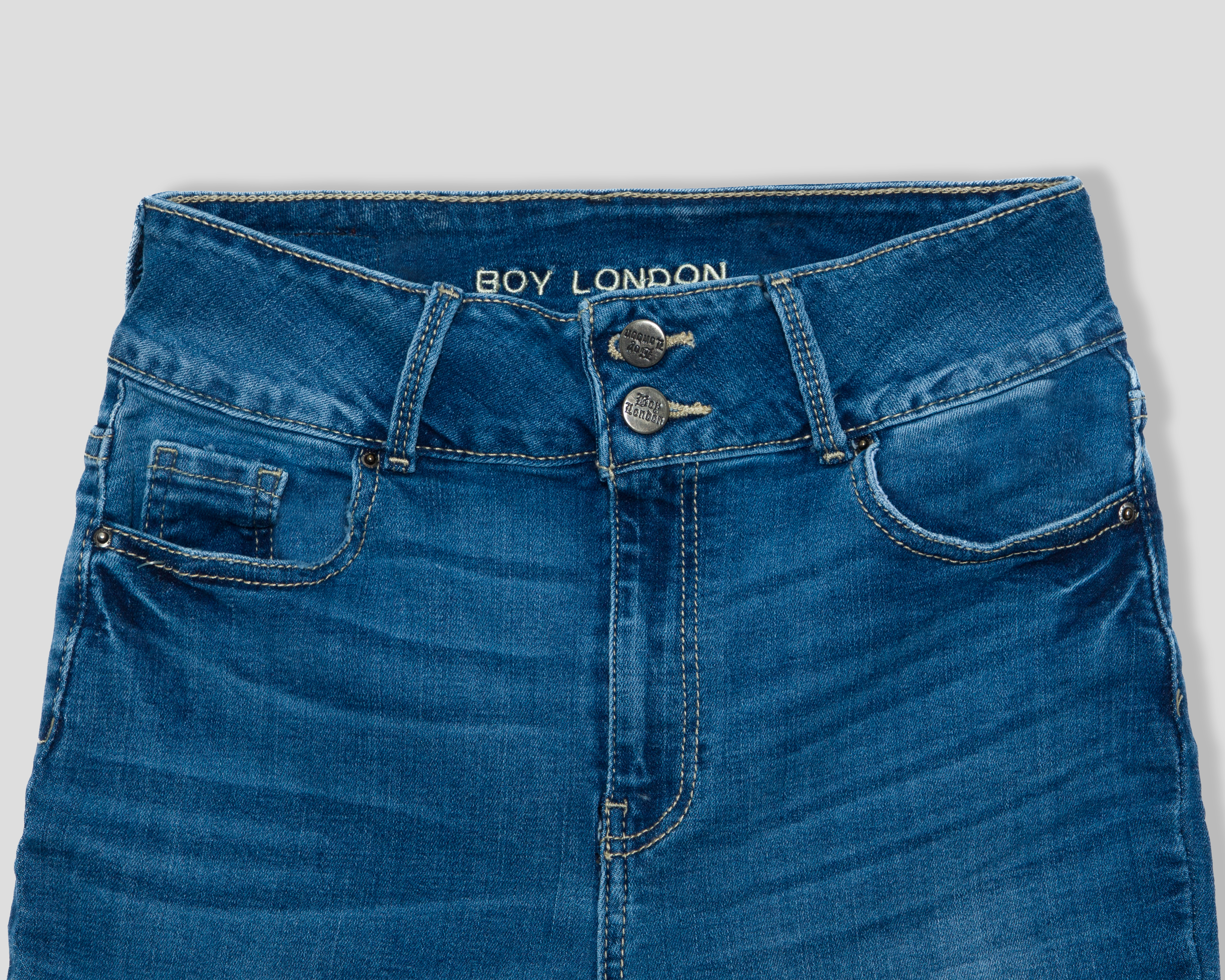 Foto 3 | Foto 3 | Jeans Flare Boy London para Mujer