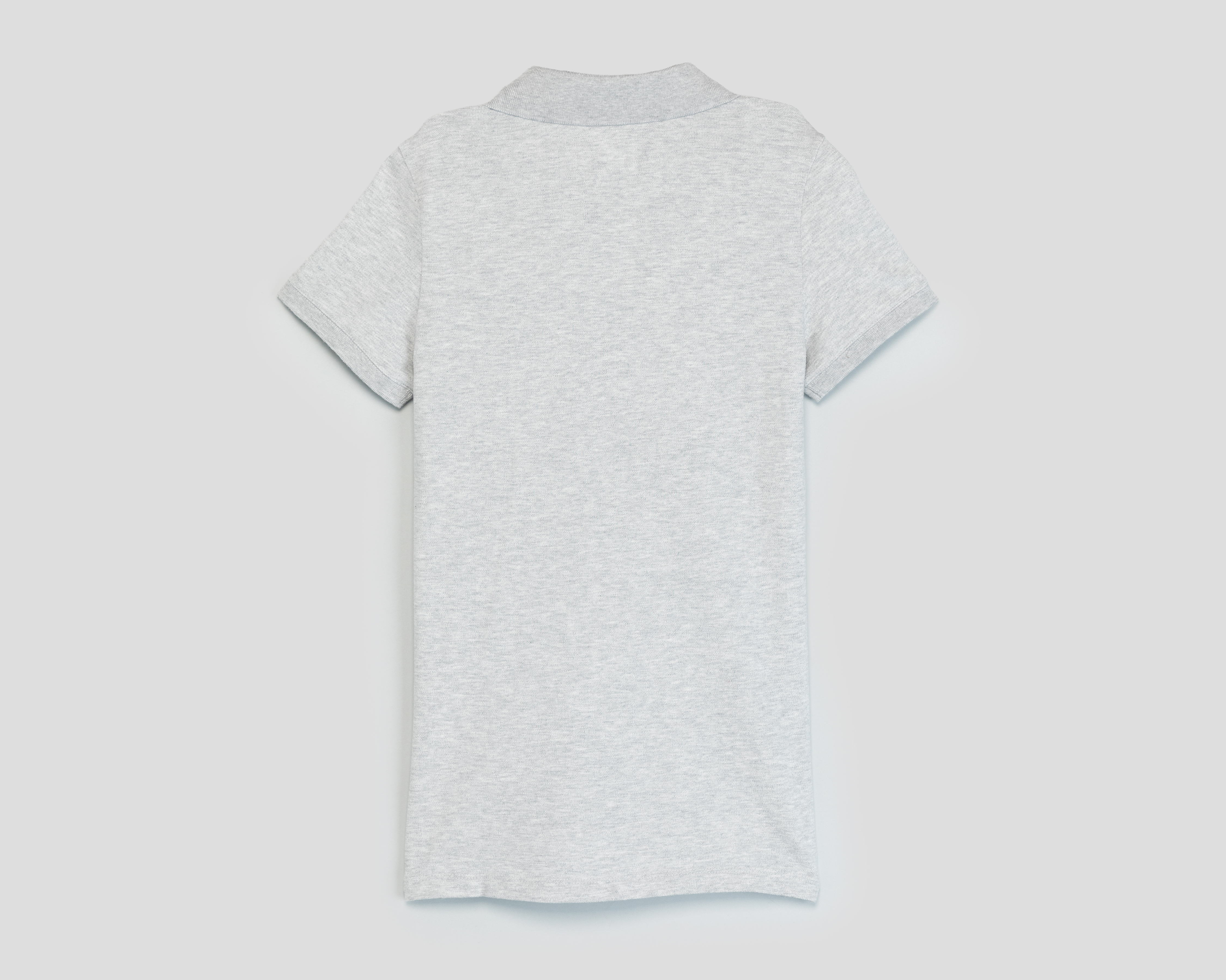 Foto 3 pulgar | Foto 2 | Playera Polo American Eagle Gris para Mujer