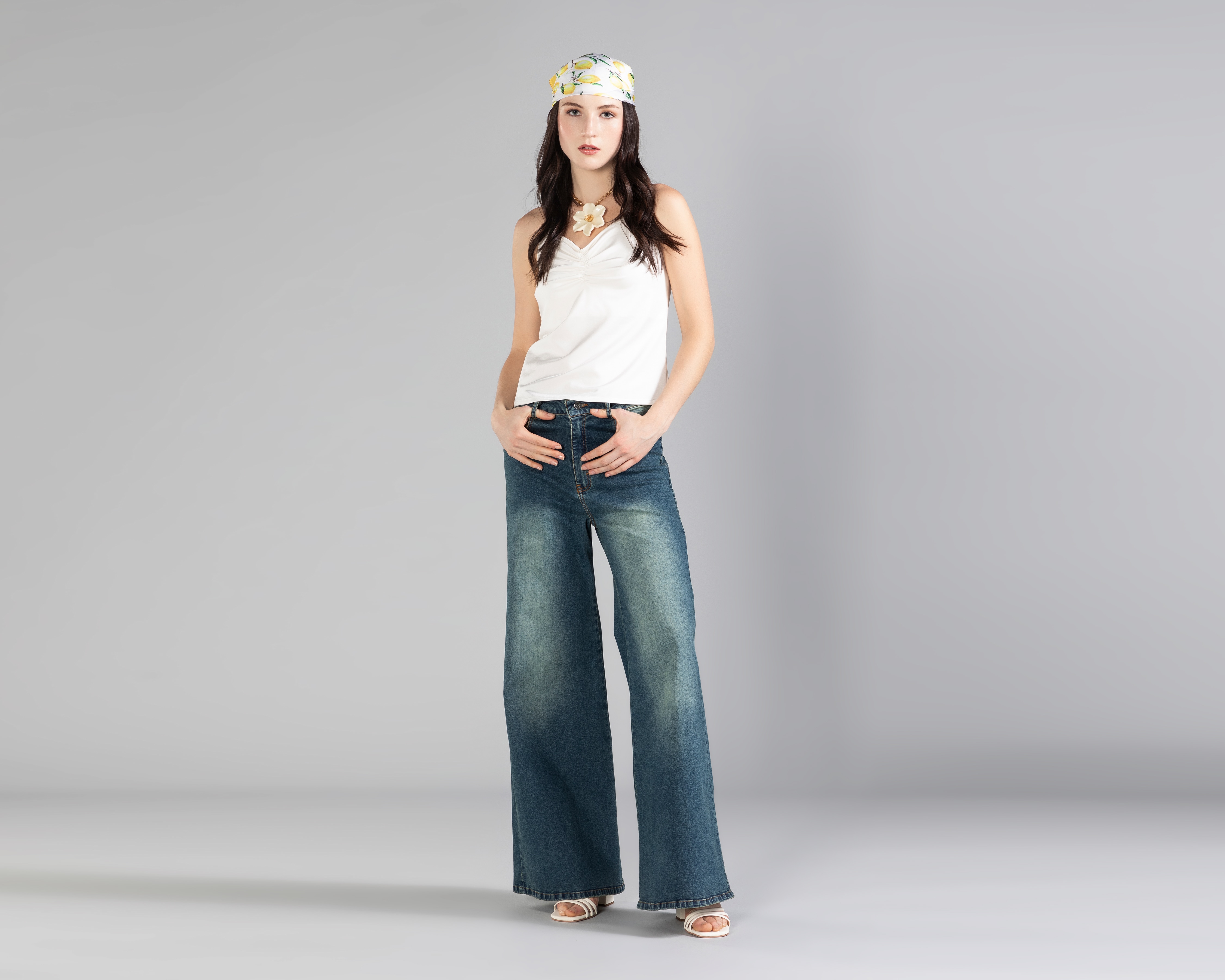 Jeans Strona Acampanados para Mujer