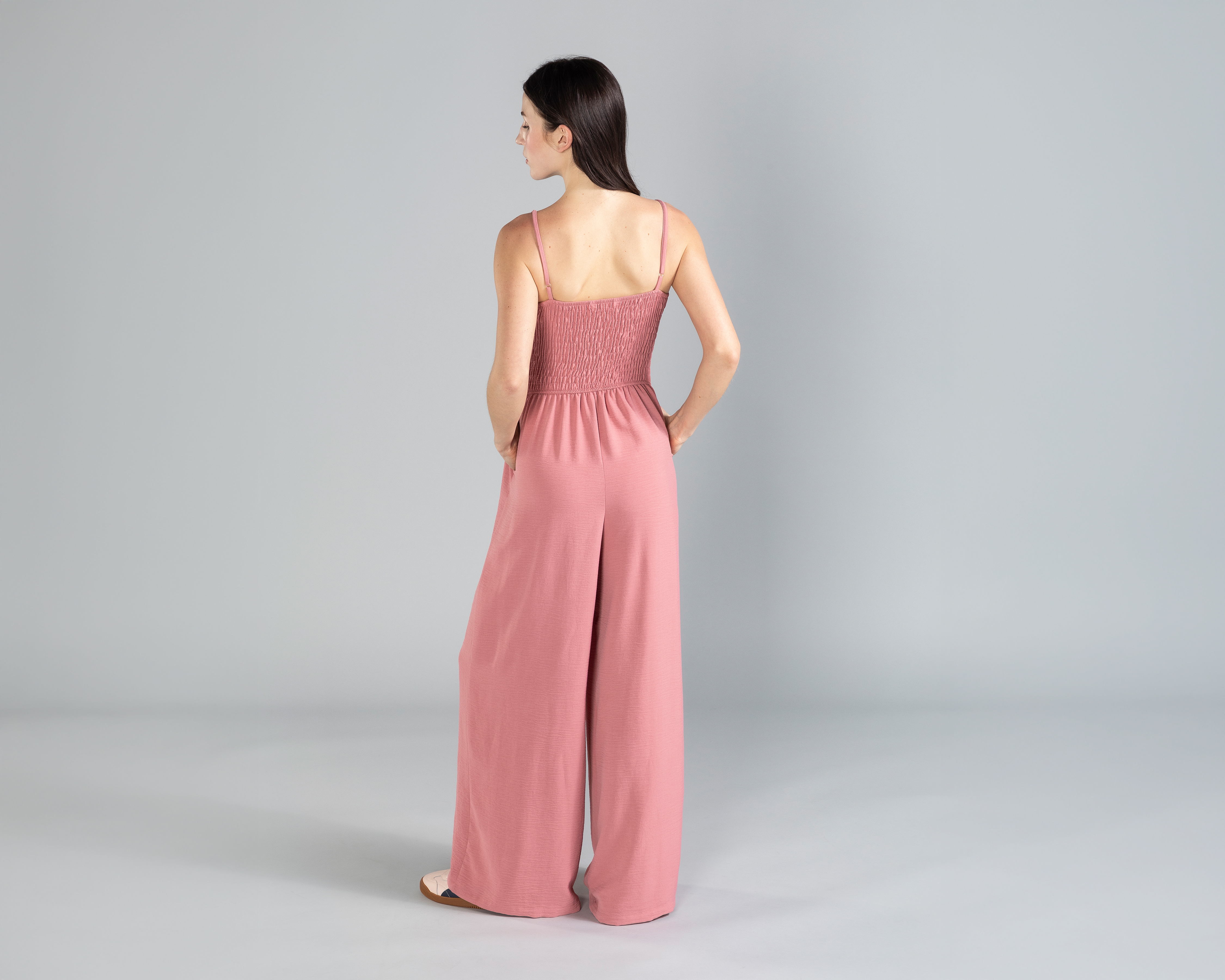 Foto 4 pulgar | Foto 3 | Jumper Casual Strona Rosa con Elástico para Mujer