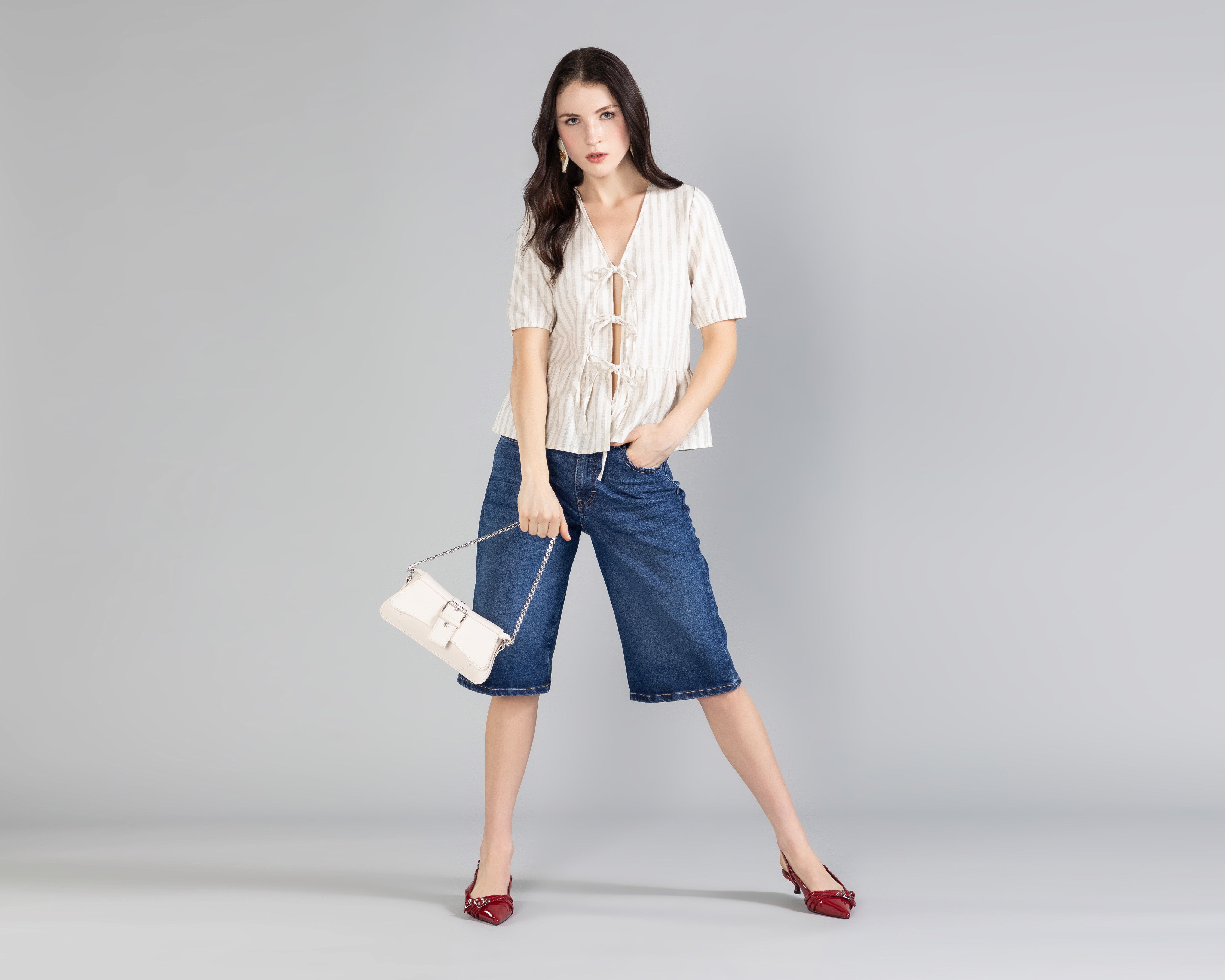 Blusa Strona a Rayas Juvenil