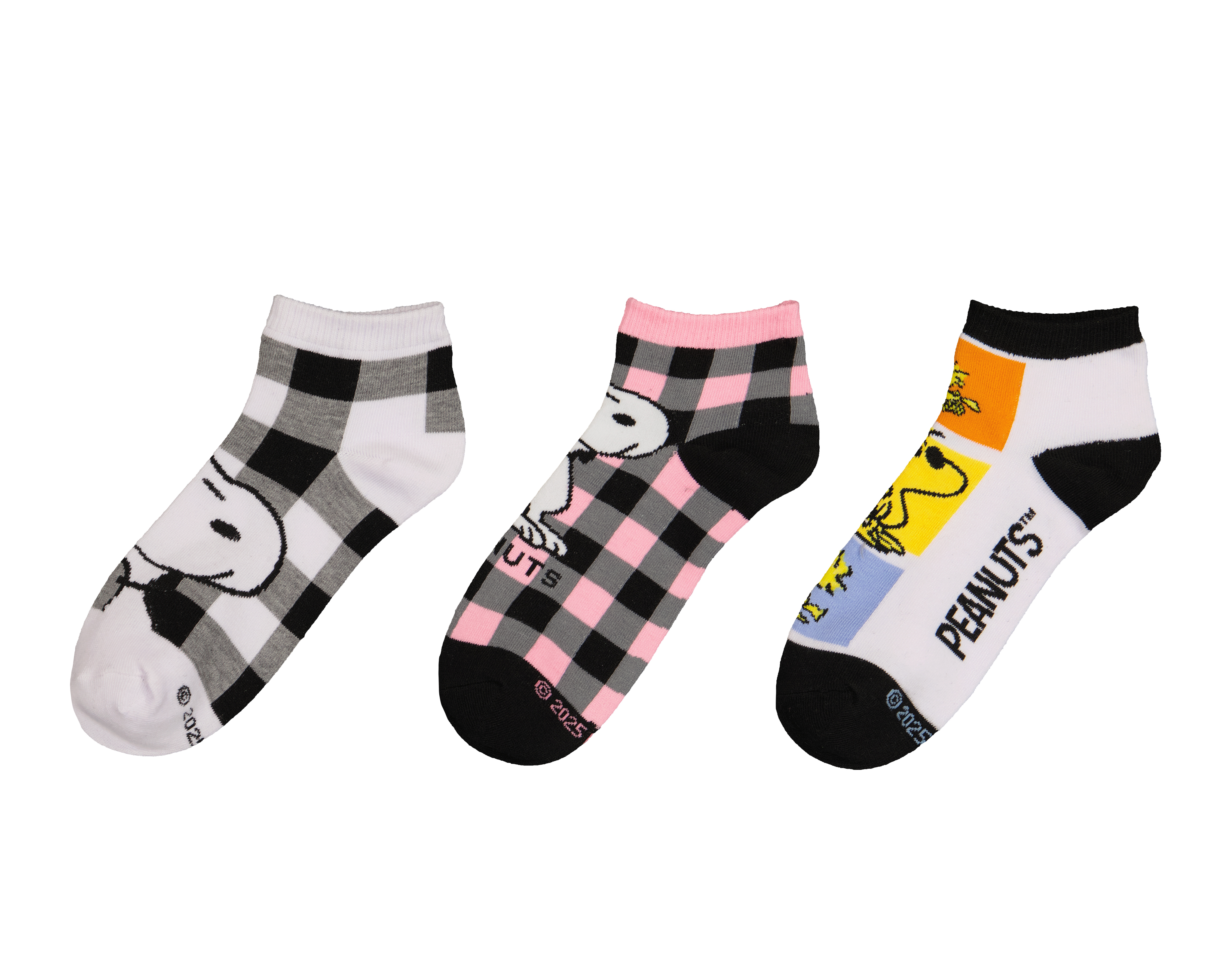 Calcetas Peanuts para Mujer 3 Pares