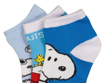 Foto 2 | Foto 2 | Calcetas Peanuts para Mujer 3 Pares