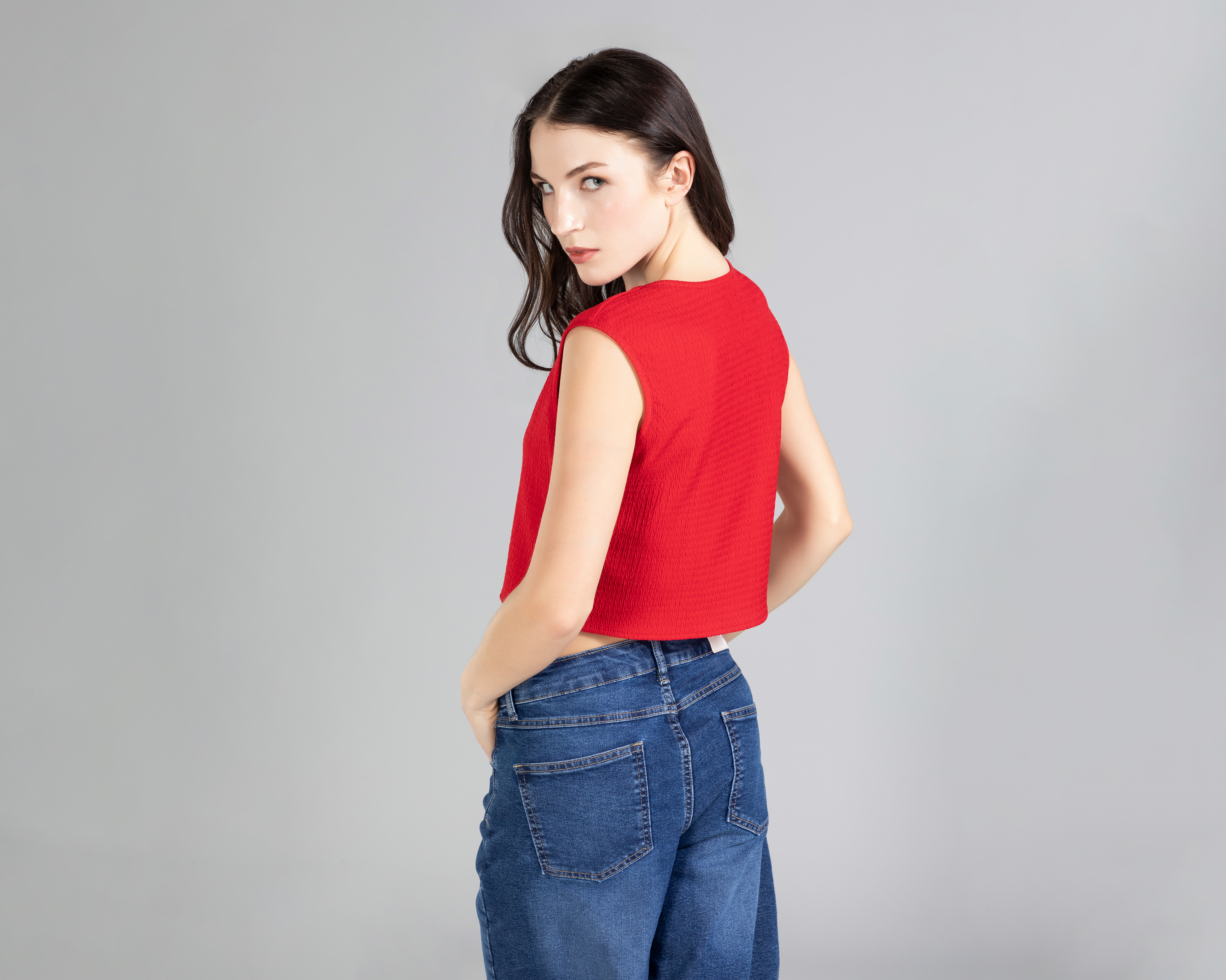 Foto 4 pulgar | Foto 3 | Blusa Strona con Tirantes Frontales Juvenil