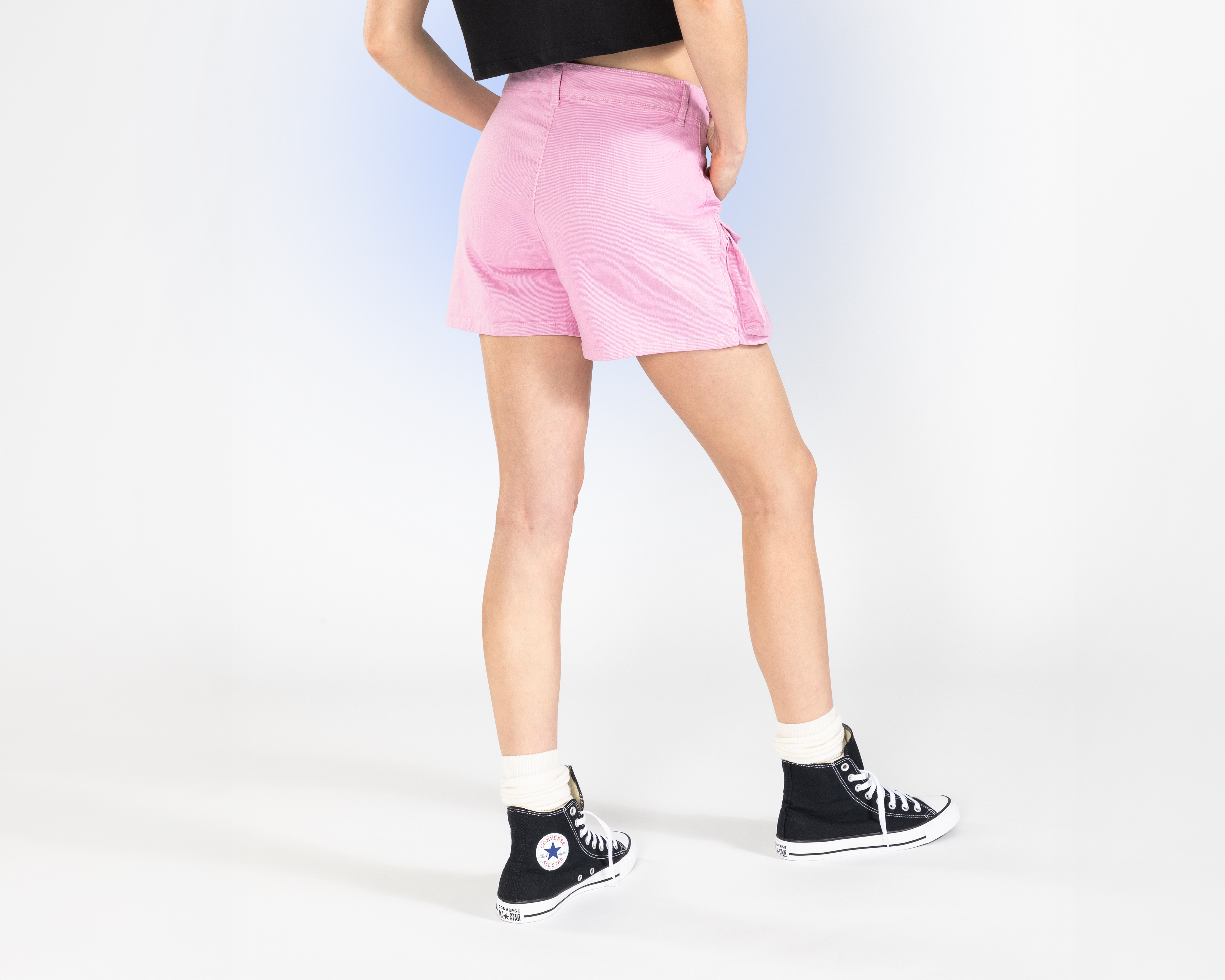 Foto 4 pulgar | Foto 3 | Short Falda Strona con Bolsas Cargo para Mujer