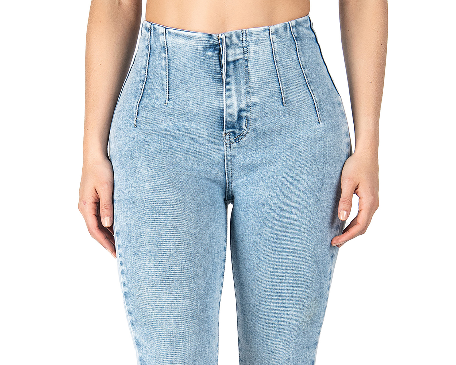 Foto 5 pulgar | Foto 4 | Jeans Skinny Most Look para Mujer