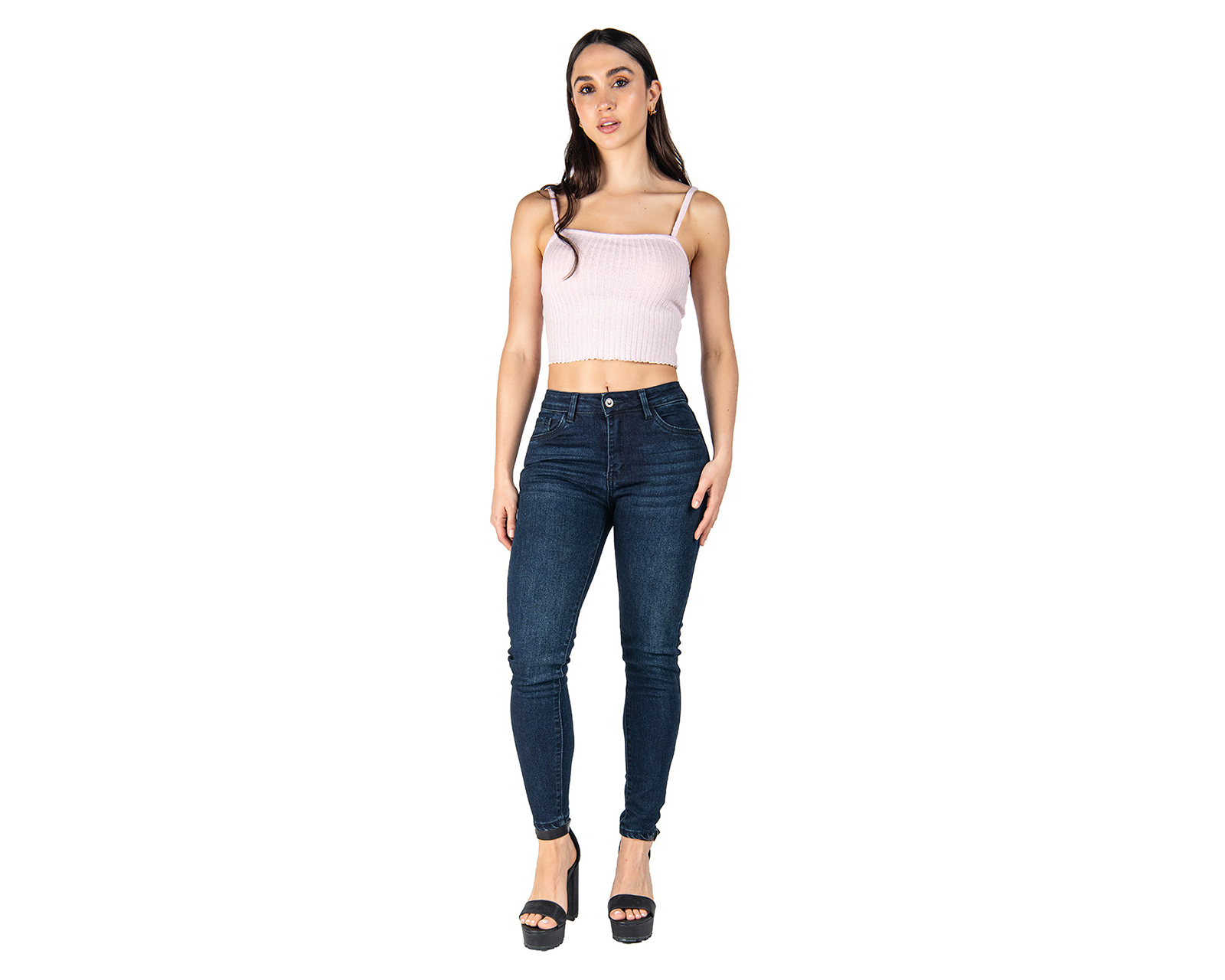 Foto 3 pulgar | Foto 2 | Jeans Skinny Most Look para Mujer