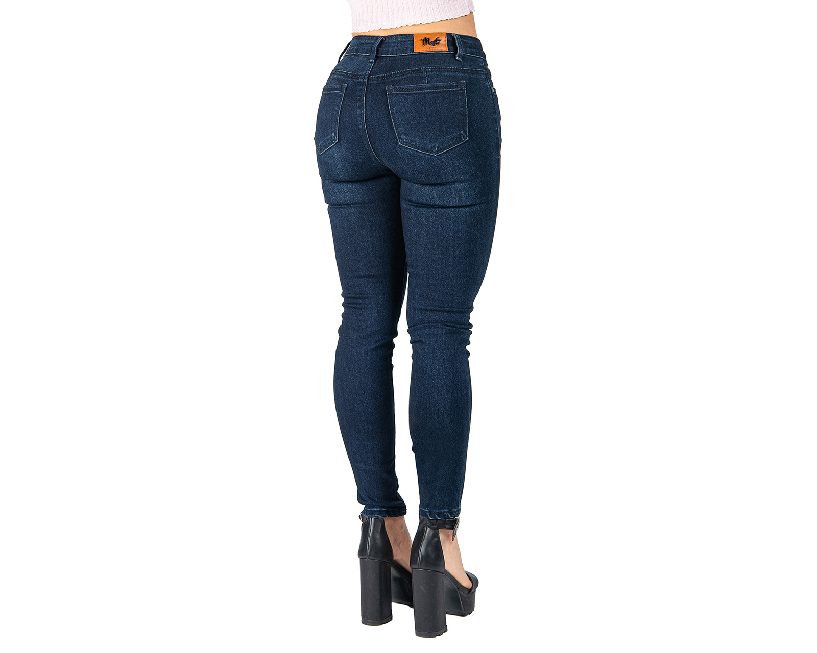 Foto 4 pulgar | Foto 3 | Jeans Skinny Most Look para Mujer