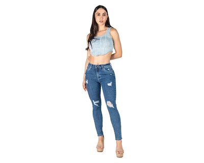 Foto 2 | Foto 2 | Jeans Skinny Most Look para Mujer