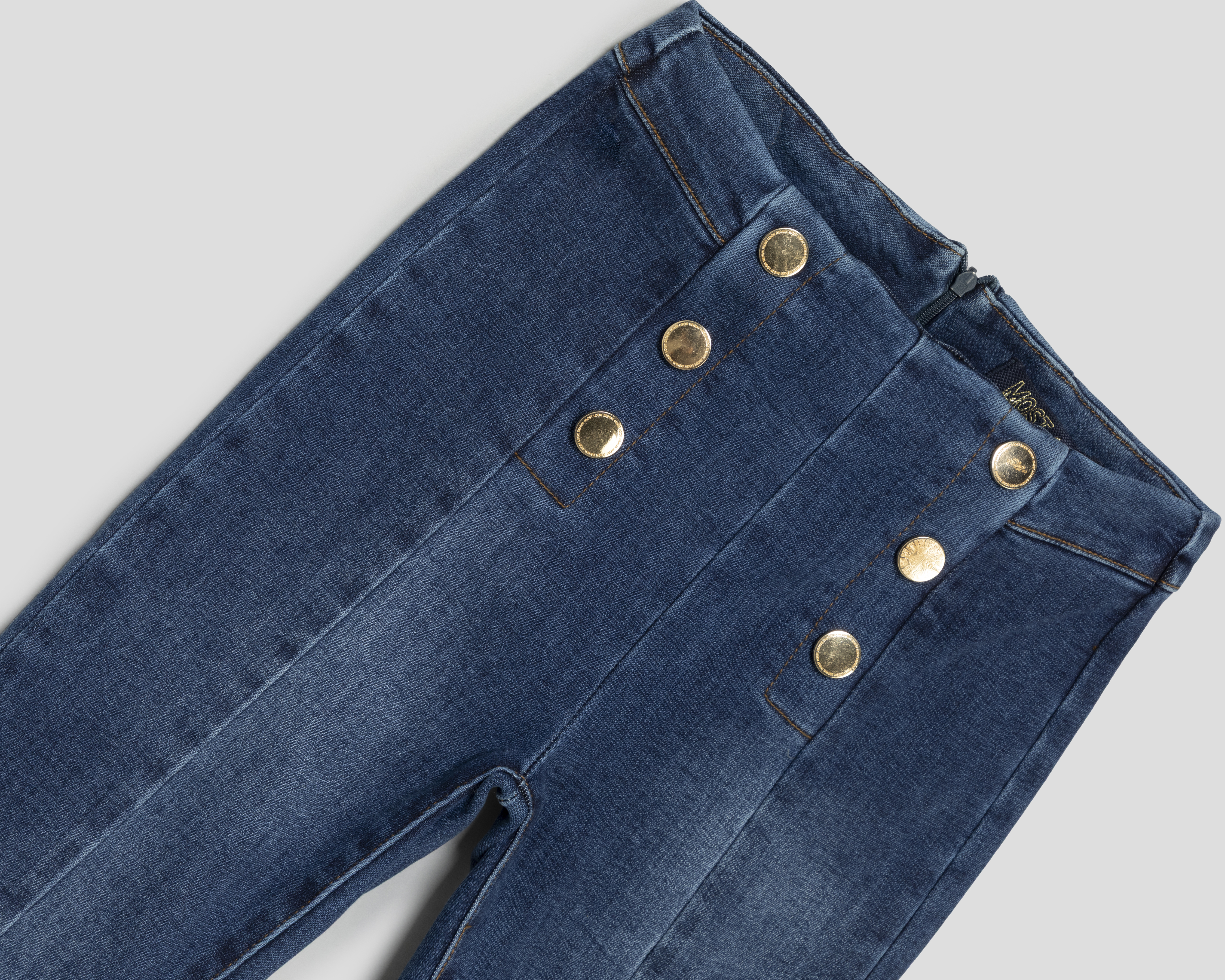 Foto 4 pulgar | Foto 3 | Jeans Skinny Most Look para Mujer