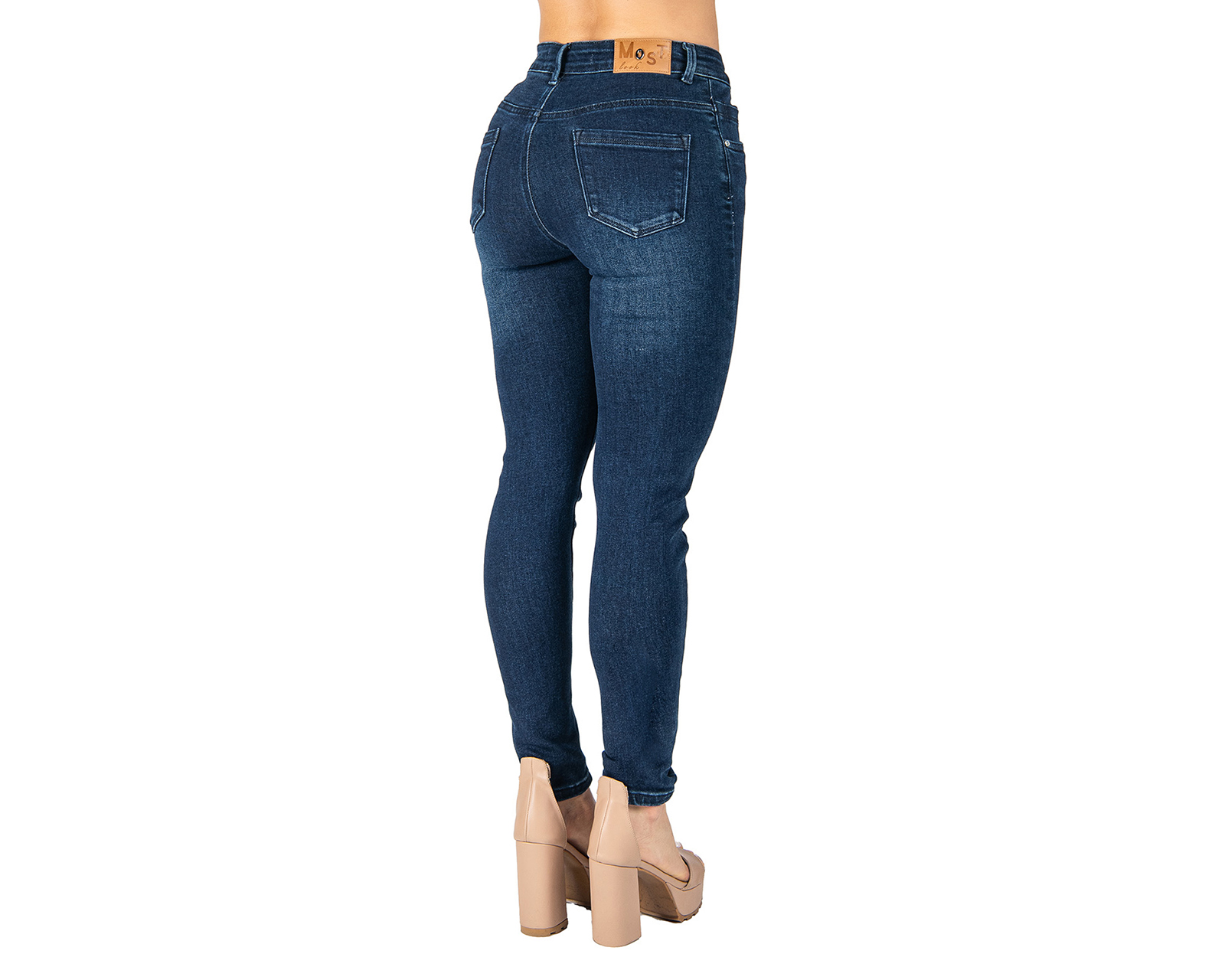 Foto 4 pulgar | Foto 3 | Jeans Skinny Most Look para Mujer