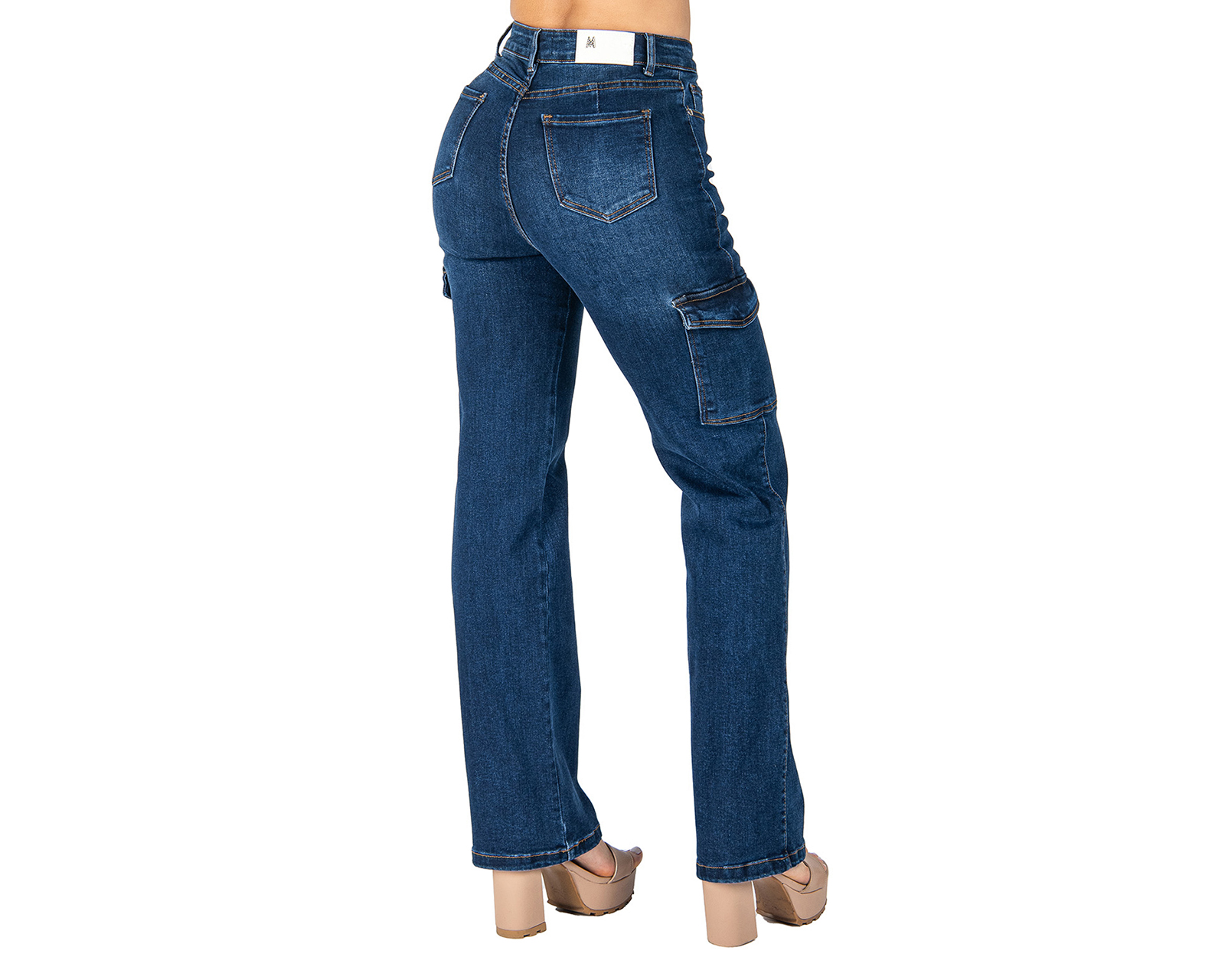 Foto 4 pulgar | Foto 3 | Jeans Regular Most Look para Mujer