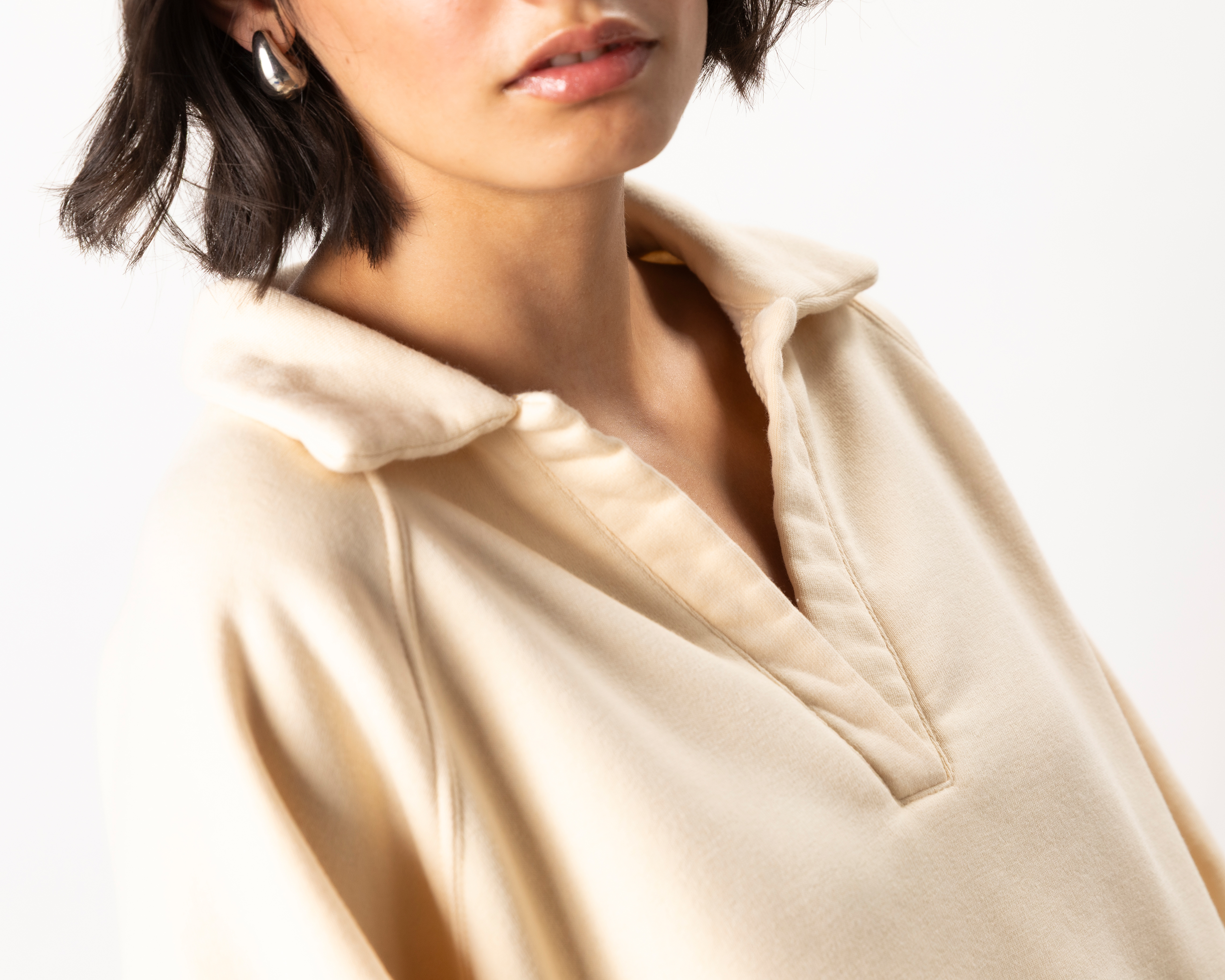 Foto 5 pulgar | Foto 4 | Sudadera Beige Strona para Mujer