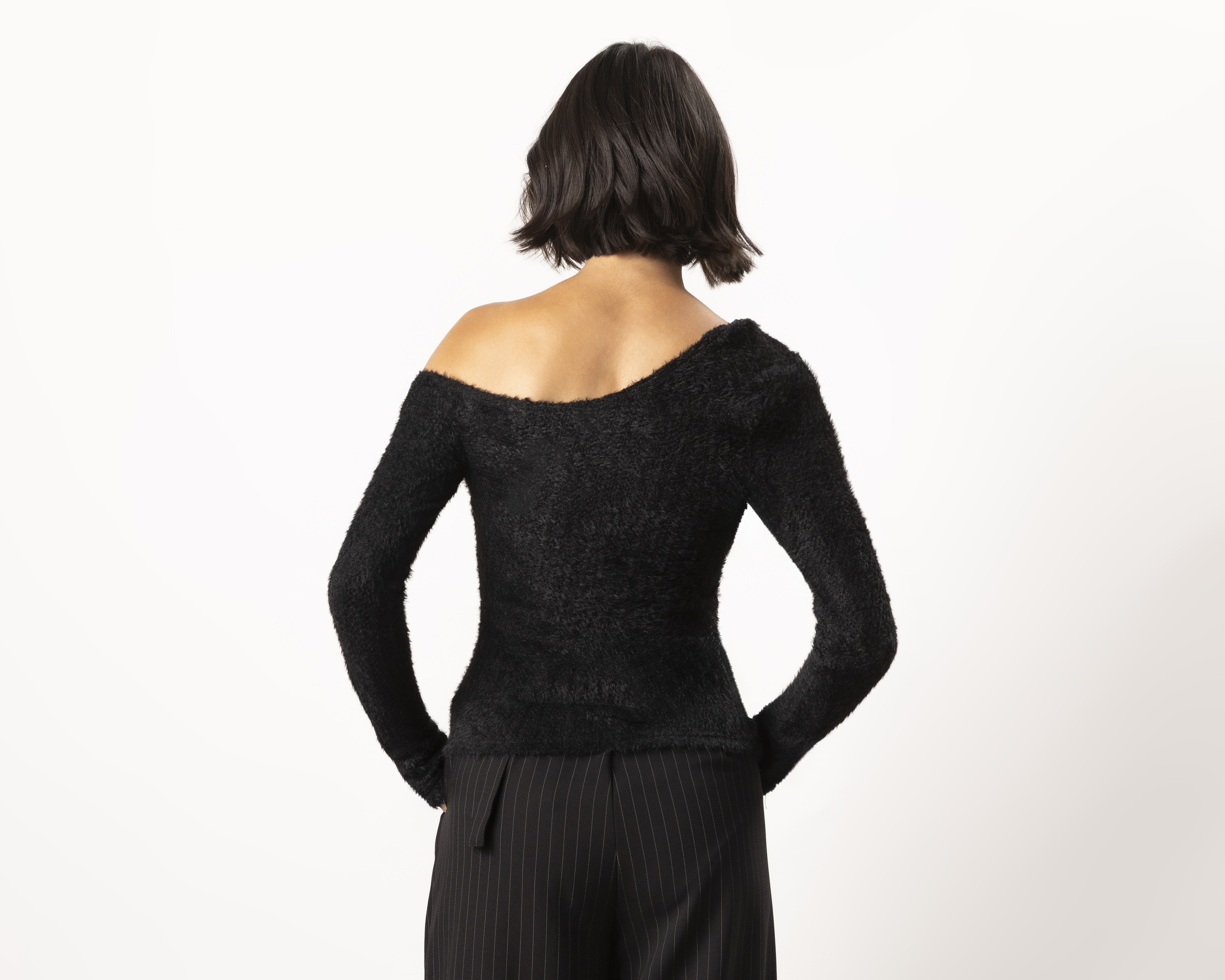 Foto 4 pulgar | Foto 3 | Blusa Manga Larga Strona para Mujer