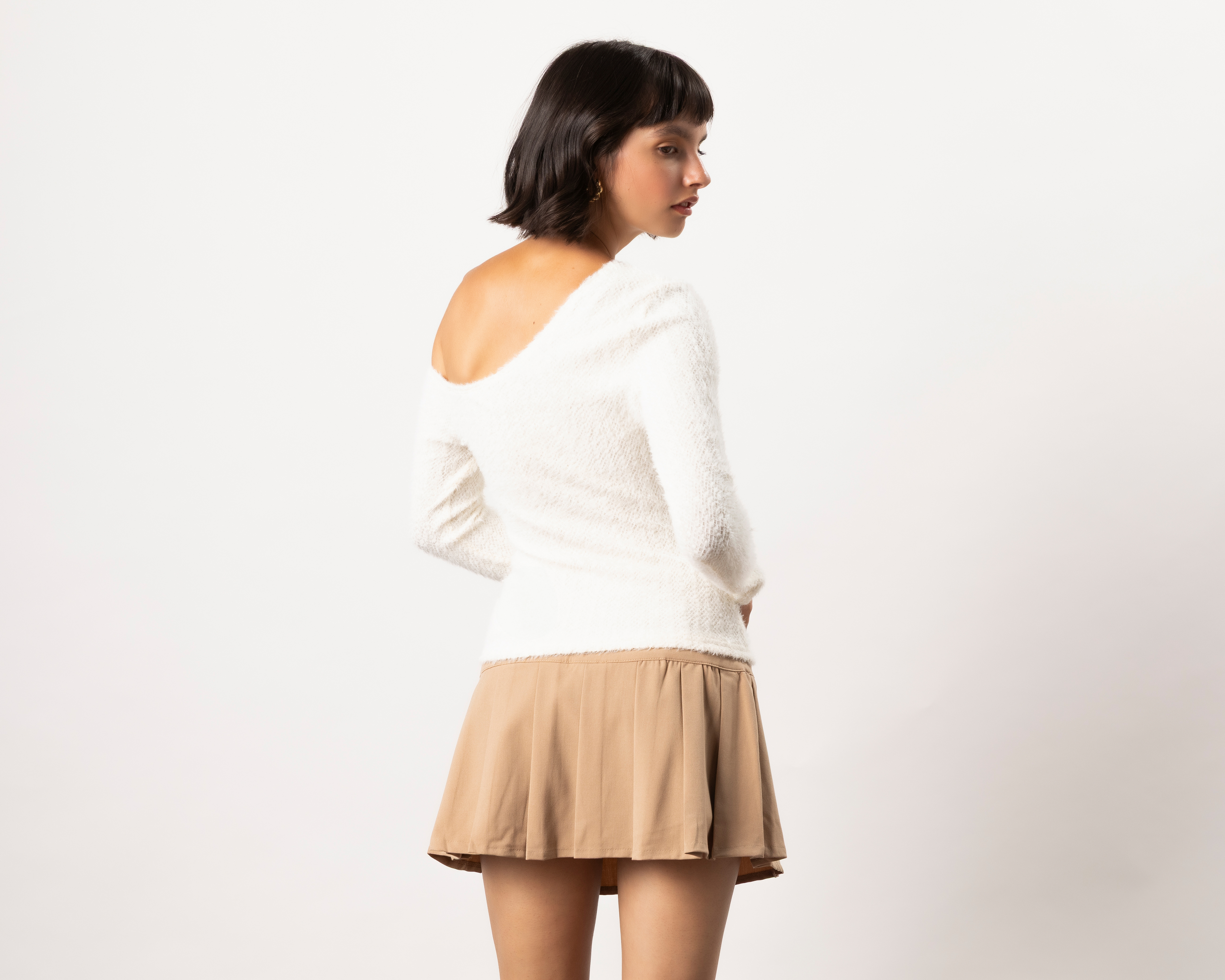 Foto 4 pulgar | Foto 3 | Blusa Manga Larga Strona para Mujer