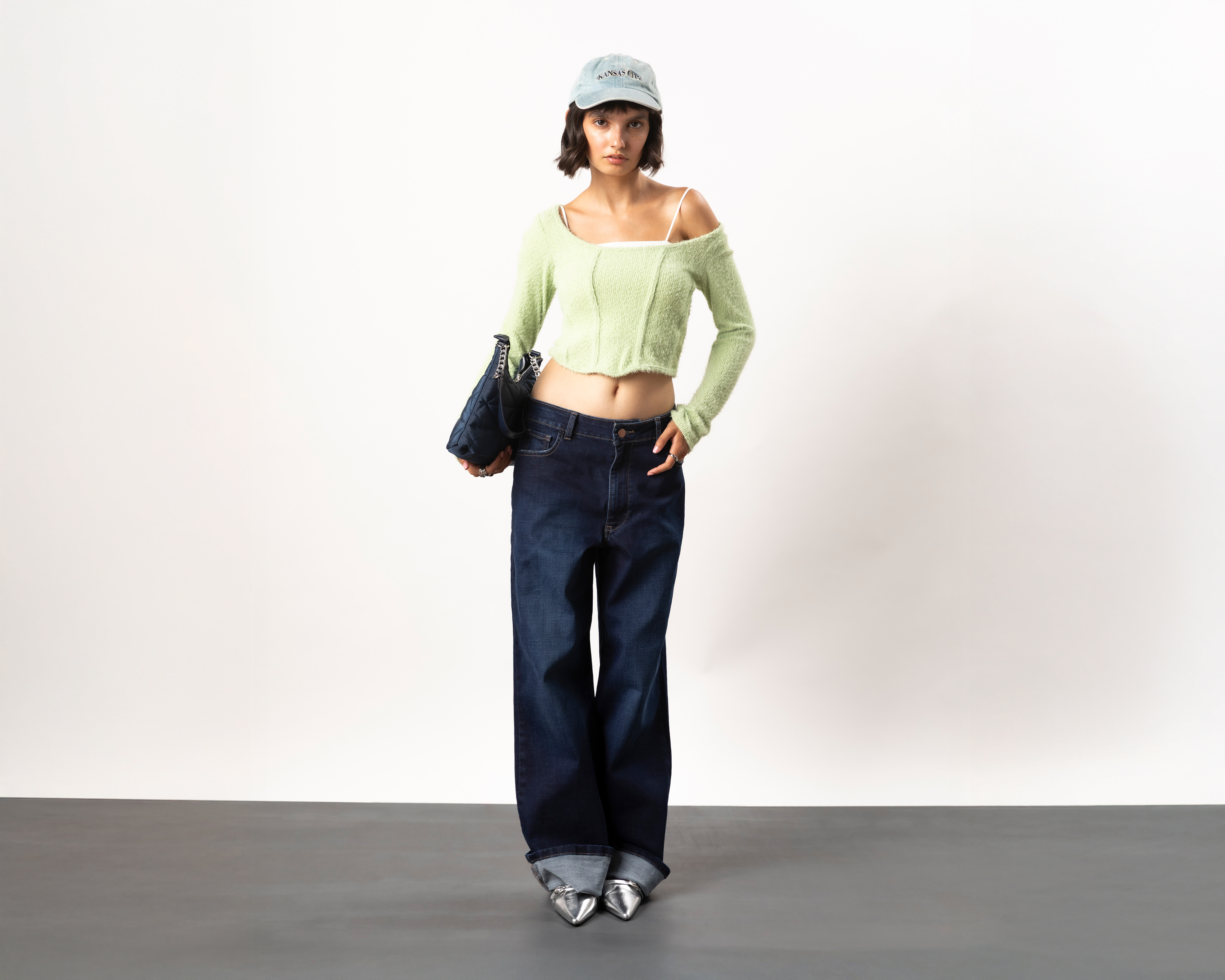 Blusa Manga Larga Strona para Mujer