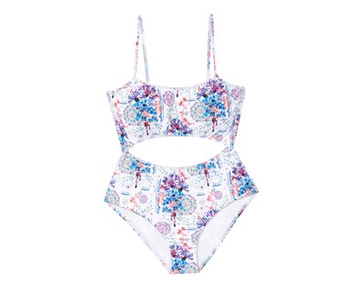 Foto 1 | Foto 1 | Traje de Baño Completo Rio Beach Estampado para Mujer