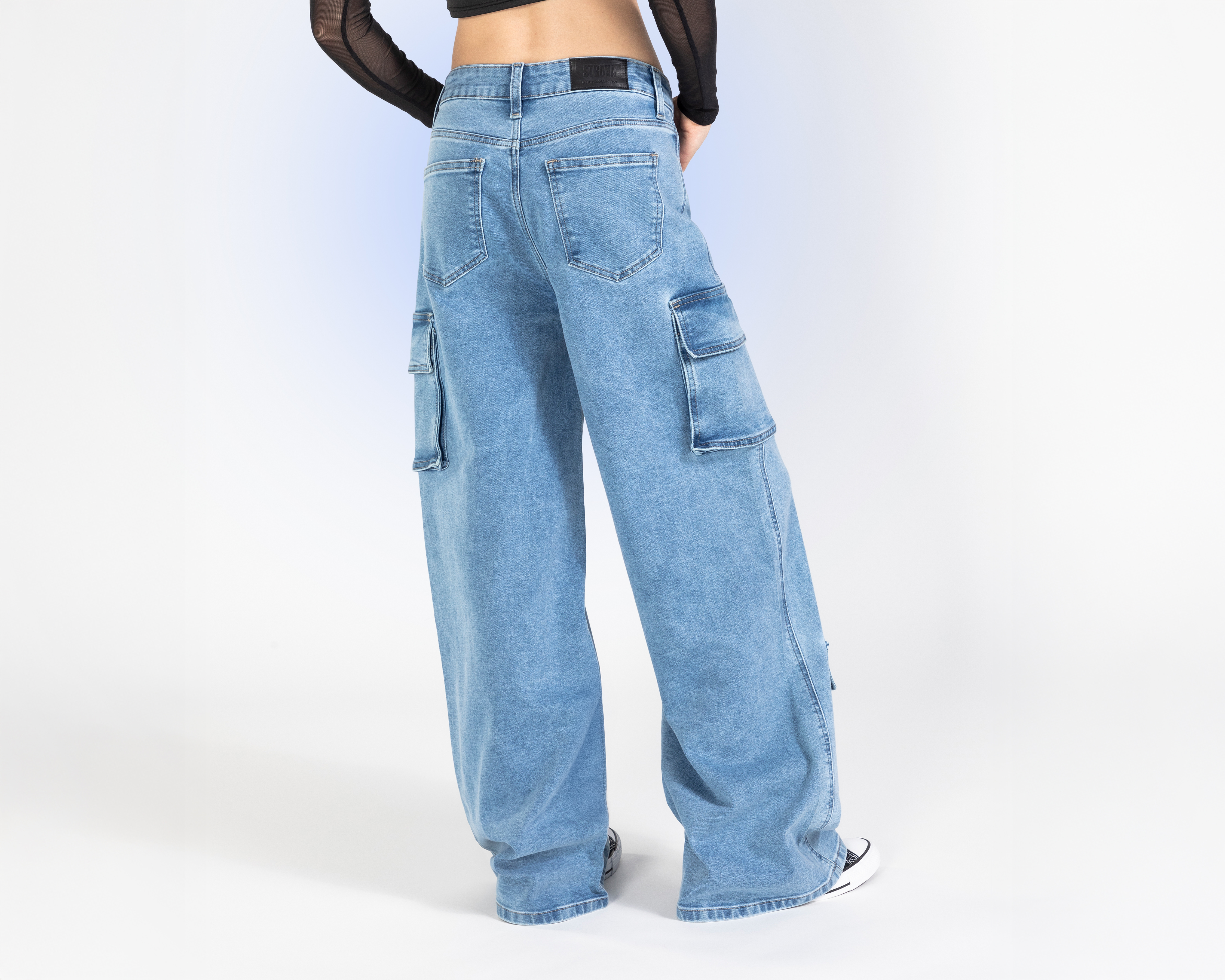 Foto 3 | Foto 3 | Jeans Wide Leg Strona para Mujer