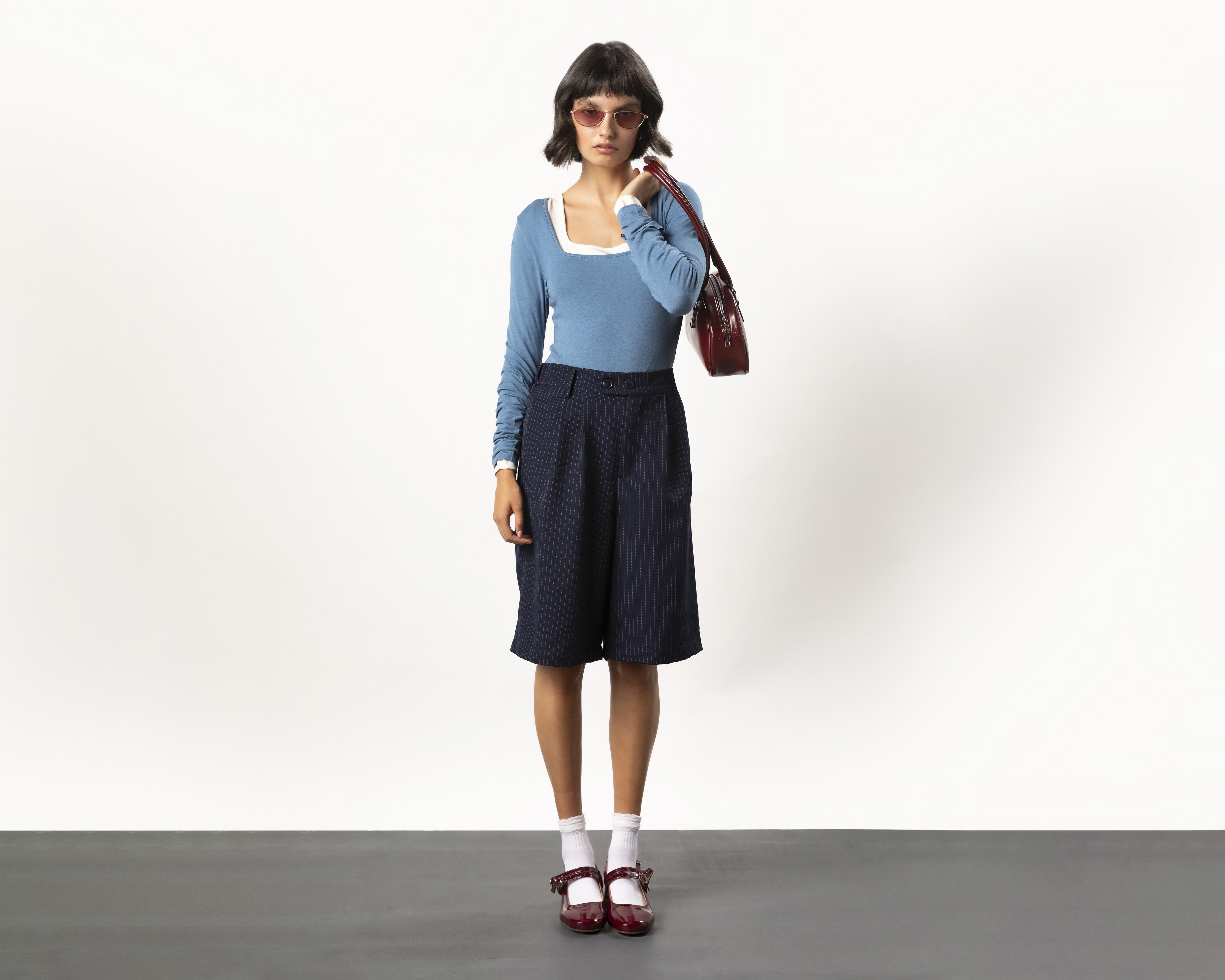 Body Manga Larga Strona para Mujer