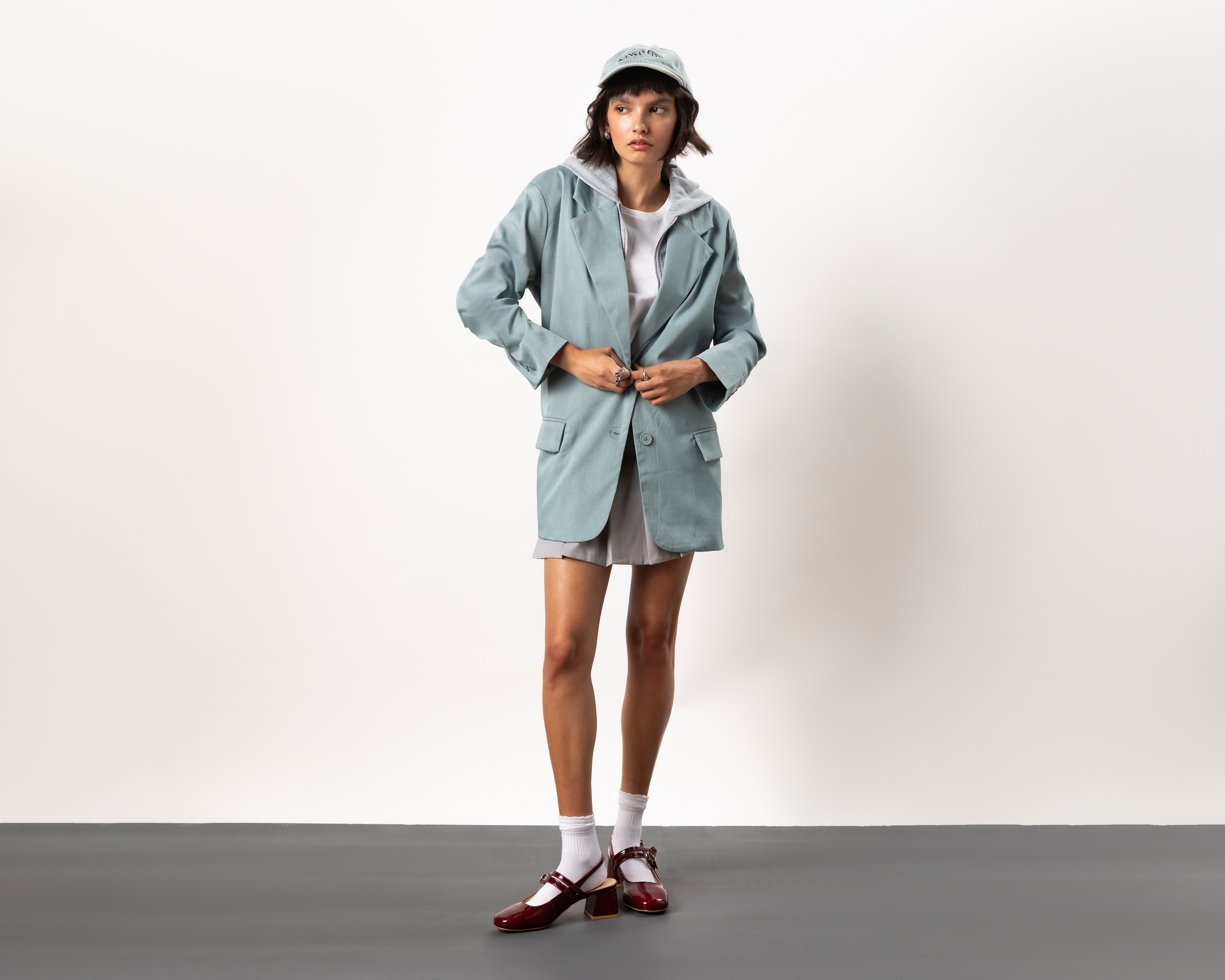 Blazer con Capucha Strona para Mujer