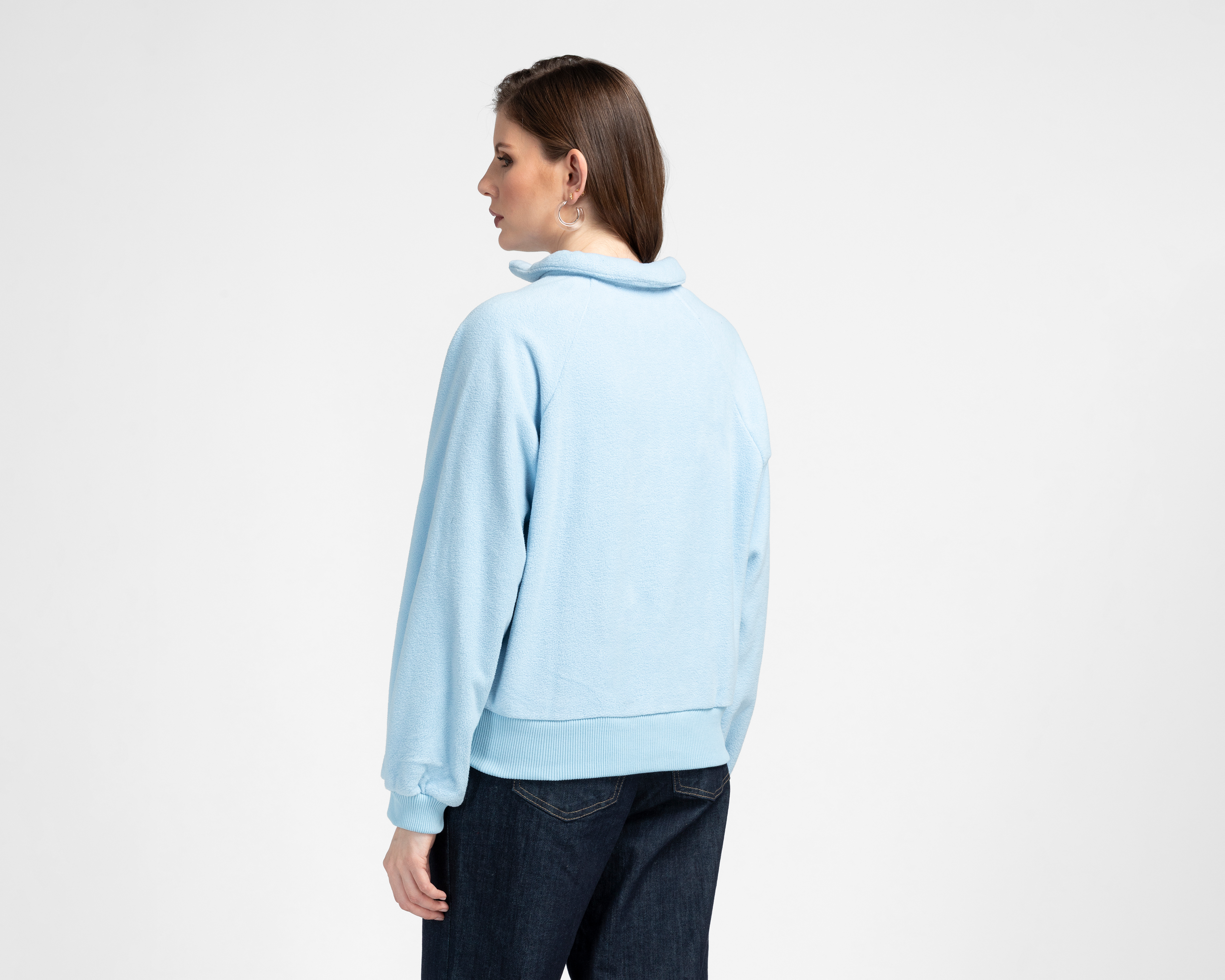 Foto 4 pulgar | Foto 3 | Sudadera Azul Sahara para Mujer