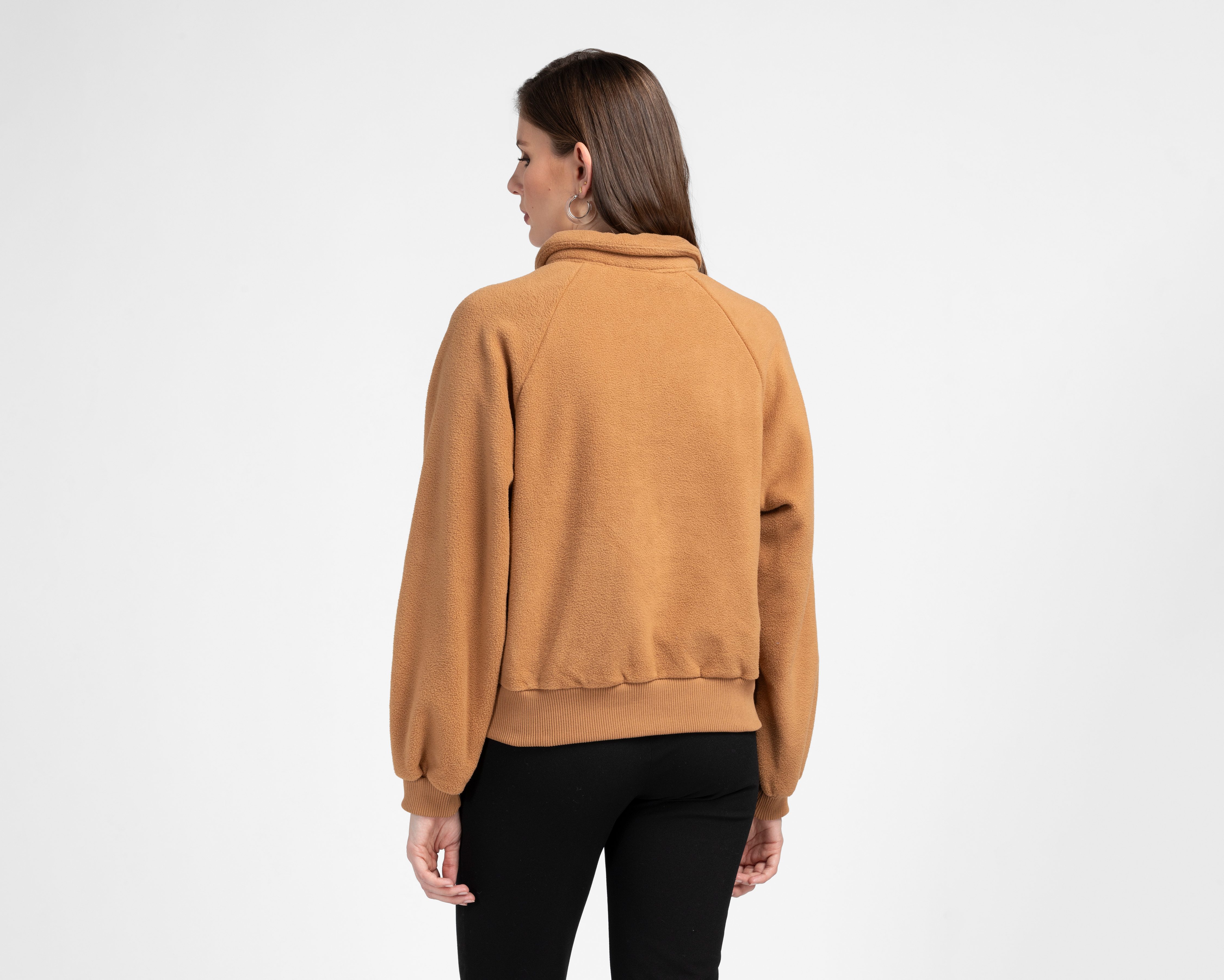 Foto 4 pulgar | Foto 3 | Sudadera Camel Sahara para Mujer