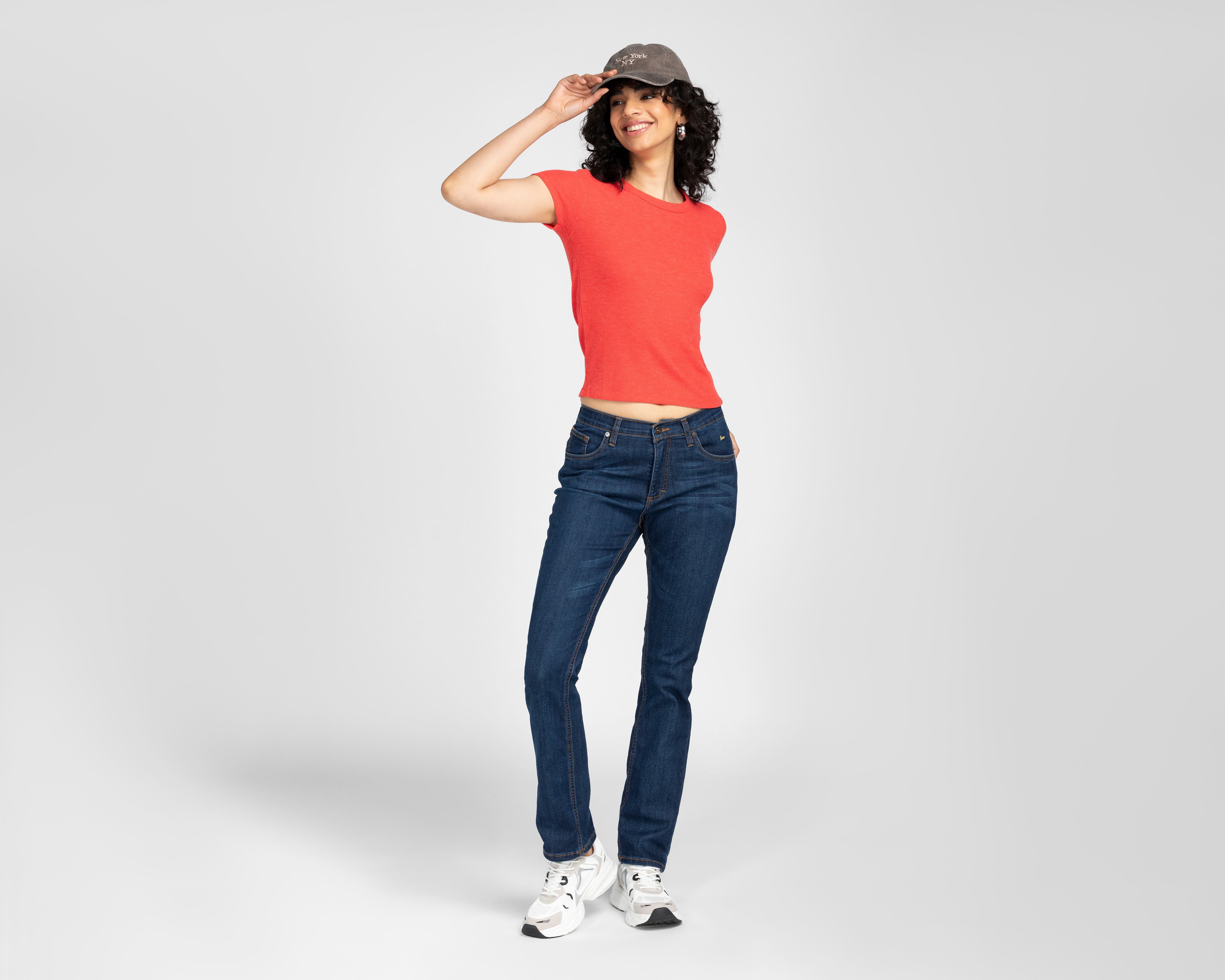 Foto 3 pulgar | Foto 2 | Jeans Slim Fit Lee para Mujer
