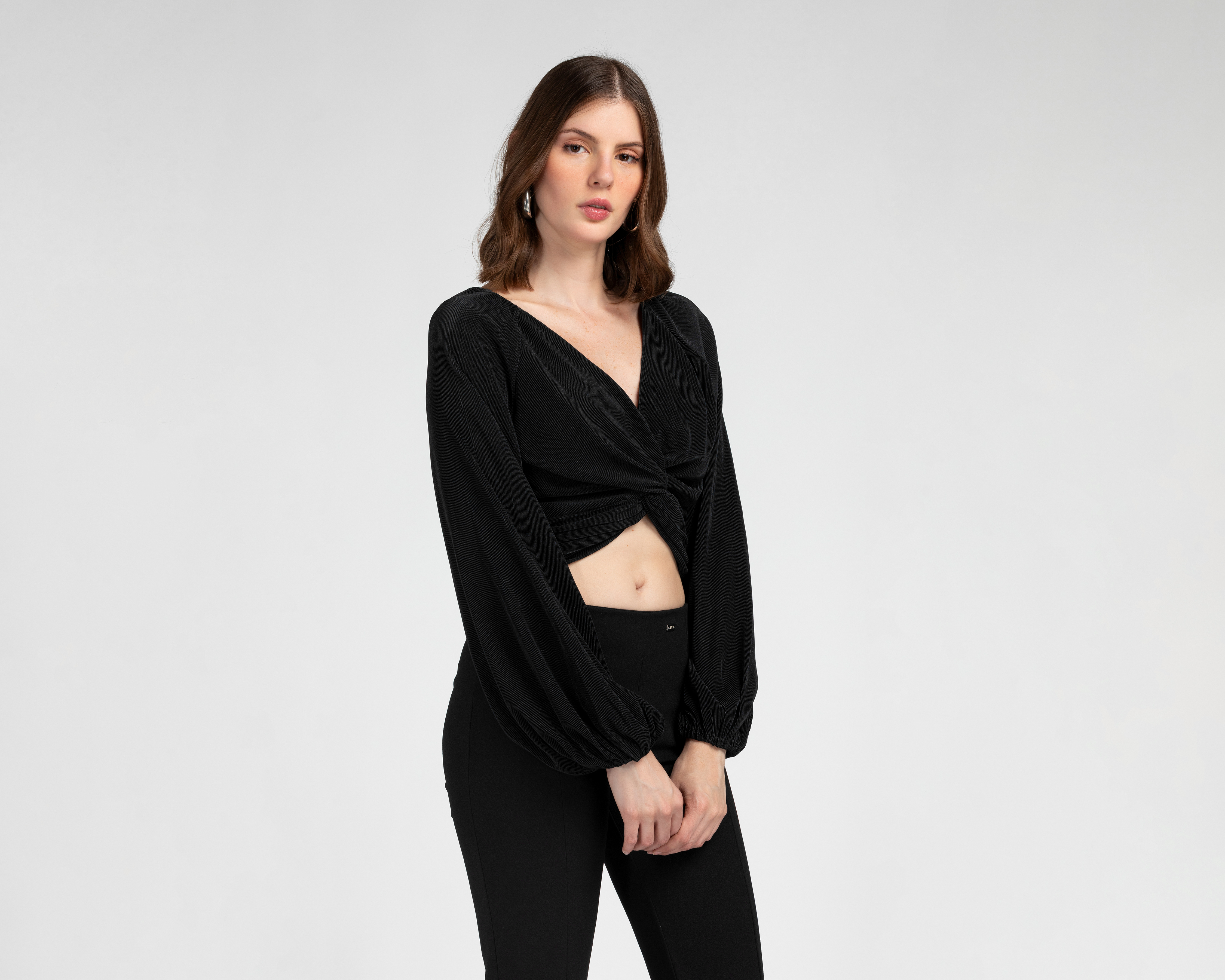 Blusa Escotada Jennifer Lopez para Mujer