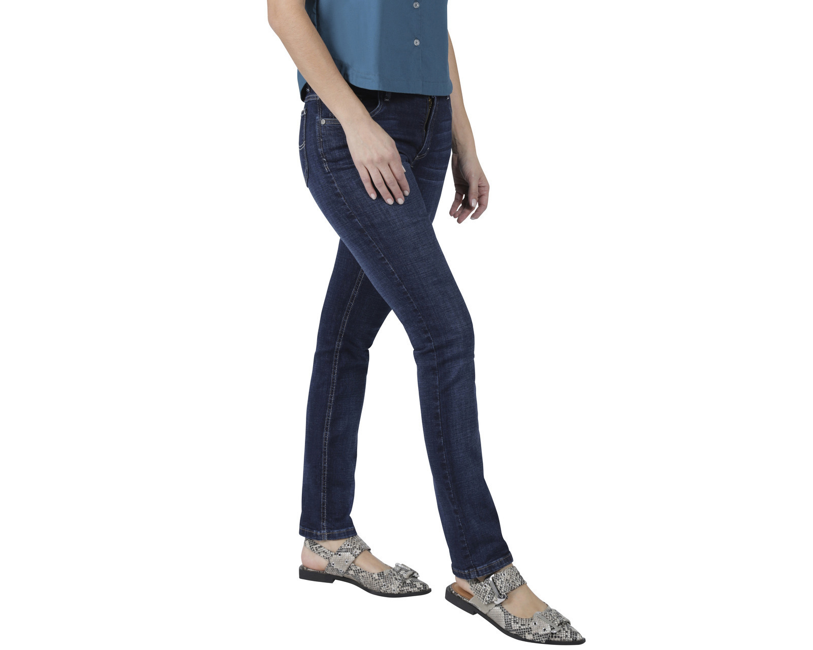 Foto 3 pulgar | Foto 2 | Jeans Slim Fit Lee para Mujer