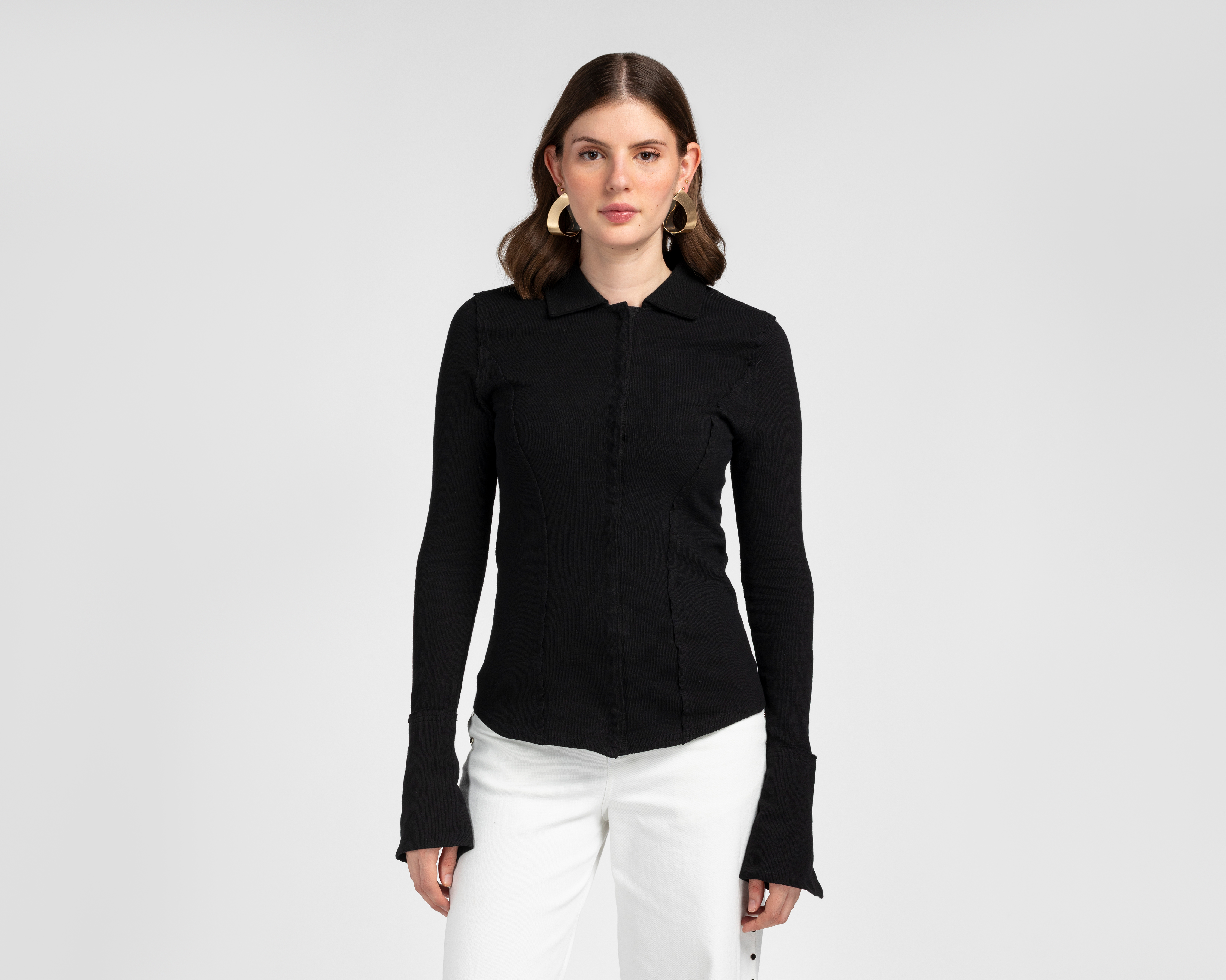 Blusa Manga Larga Jennifer Lopez para Mujer