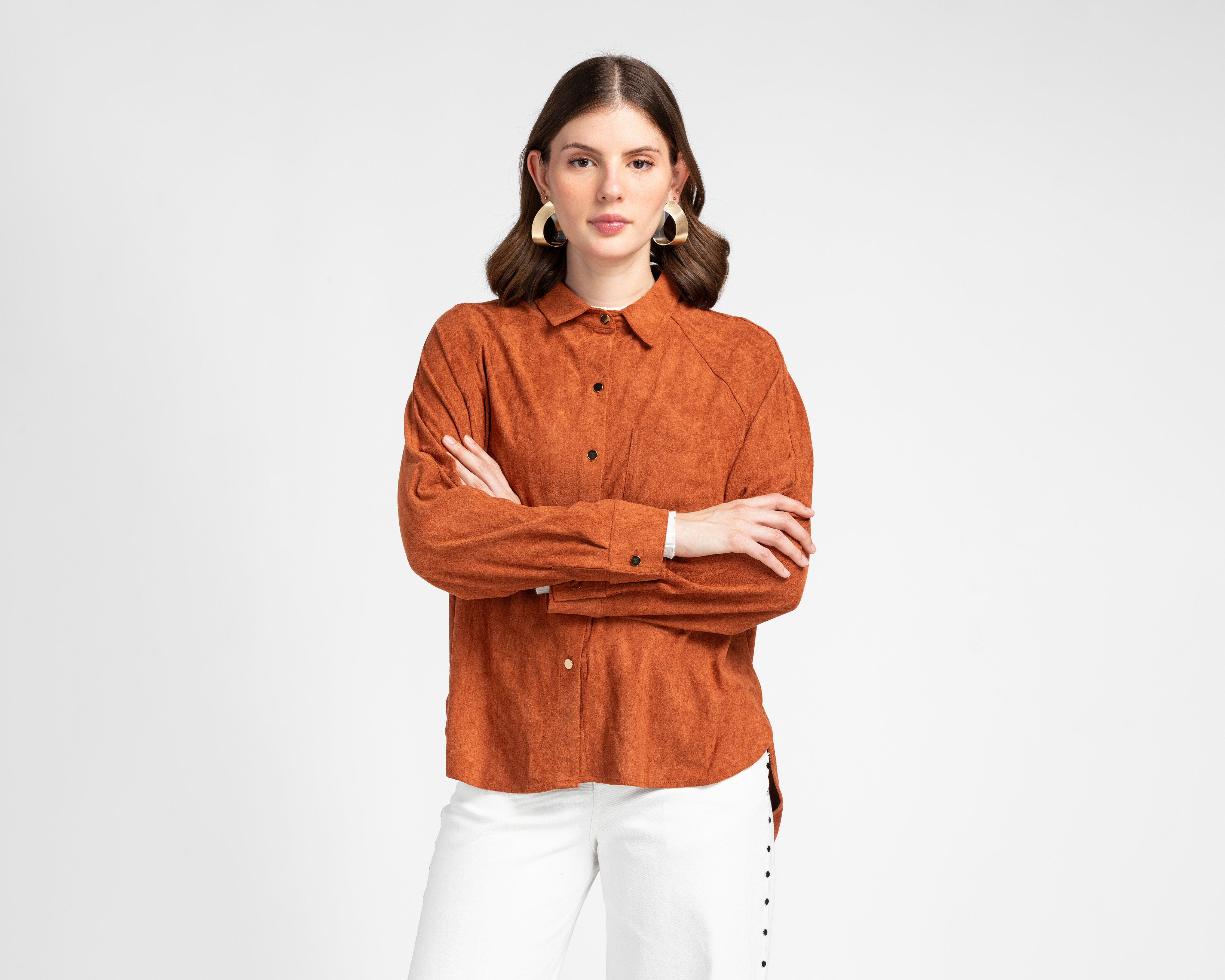 Blusa Manga Larga Jennifer Lopez para Mujer