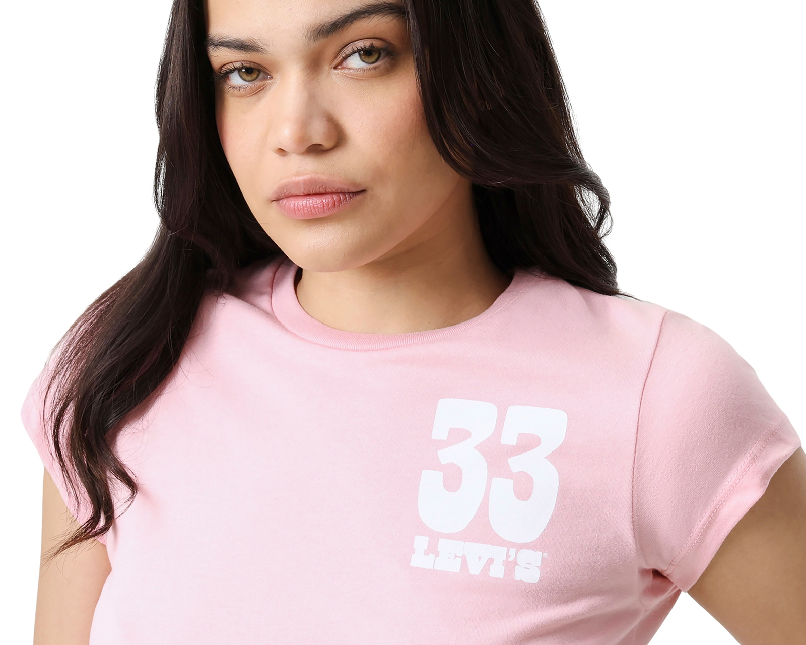 Foto 7 pulgar | Foto 6 | Playera Rosa Levi's para Mujer