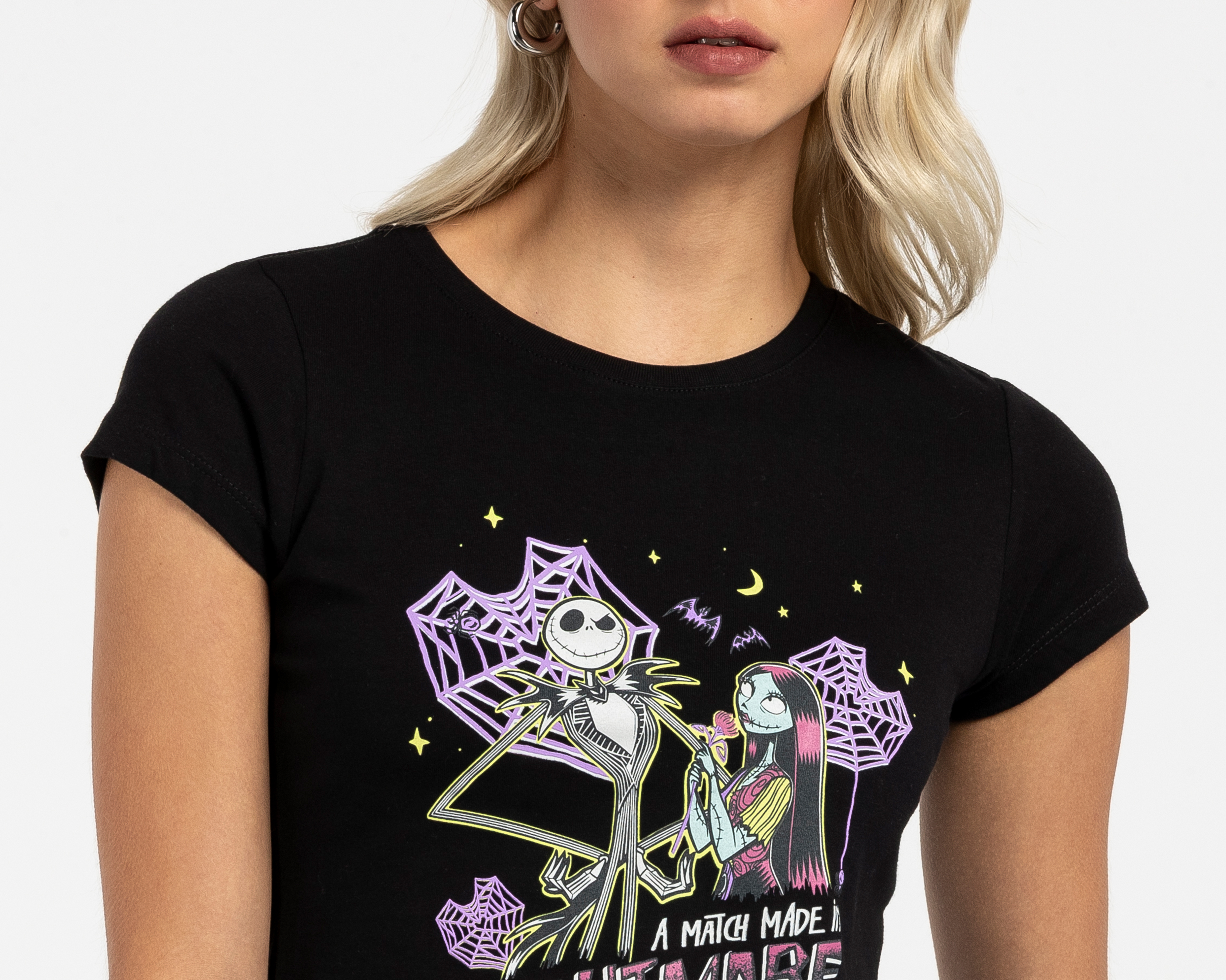 Foto 4 pulgar | Foto 3 | Playera Estampada Disney para Mujer