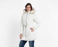 Chamarra Capitonada Ann Miller para Mujer