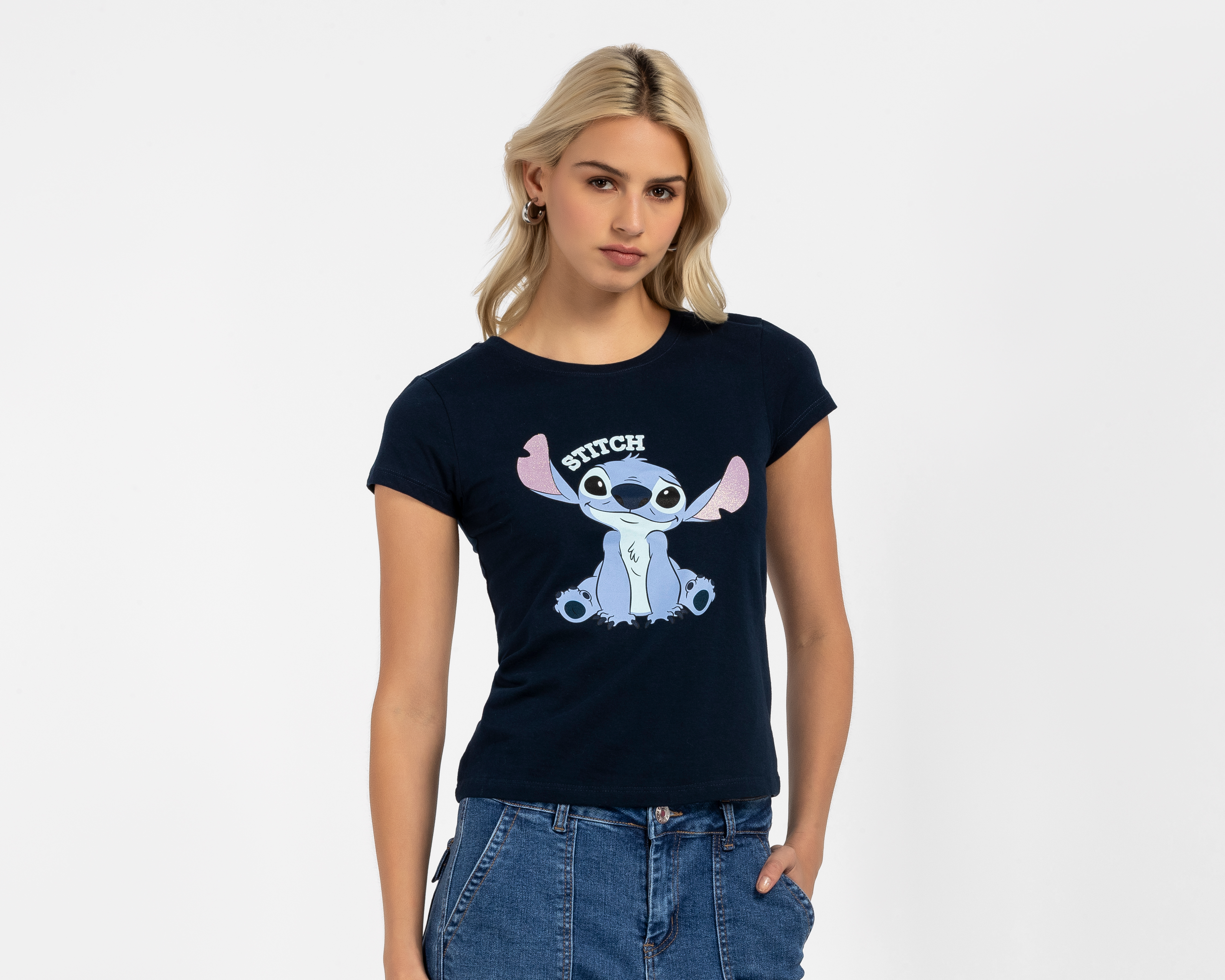 Playera Lilo & Stitch Disney para Mujer
