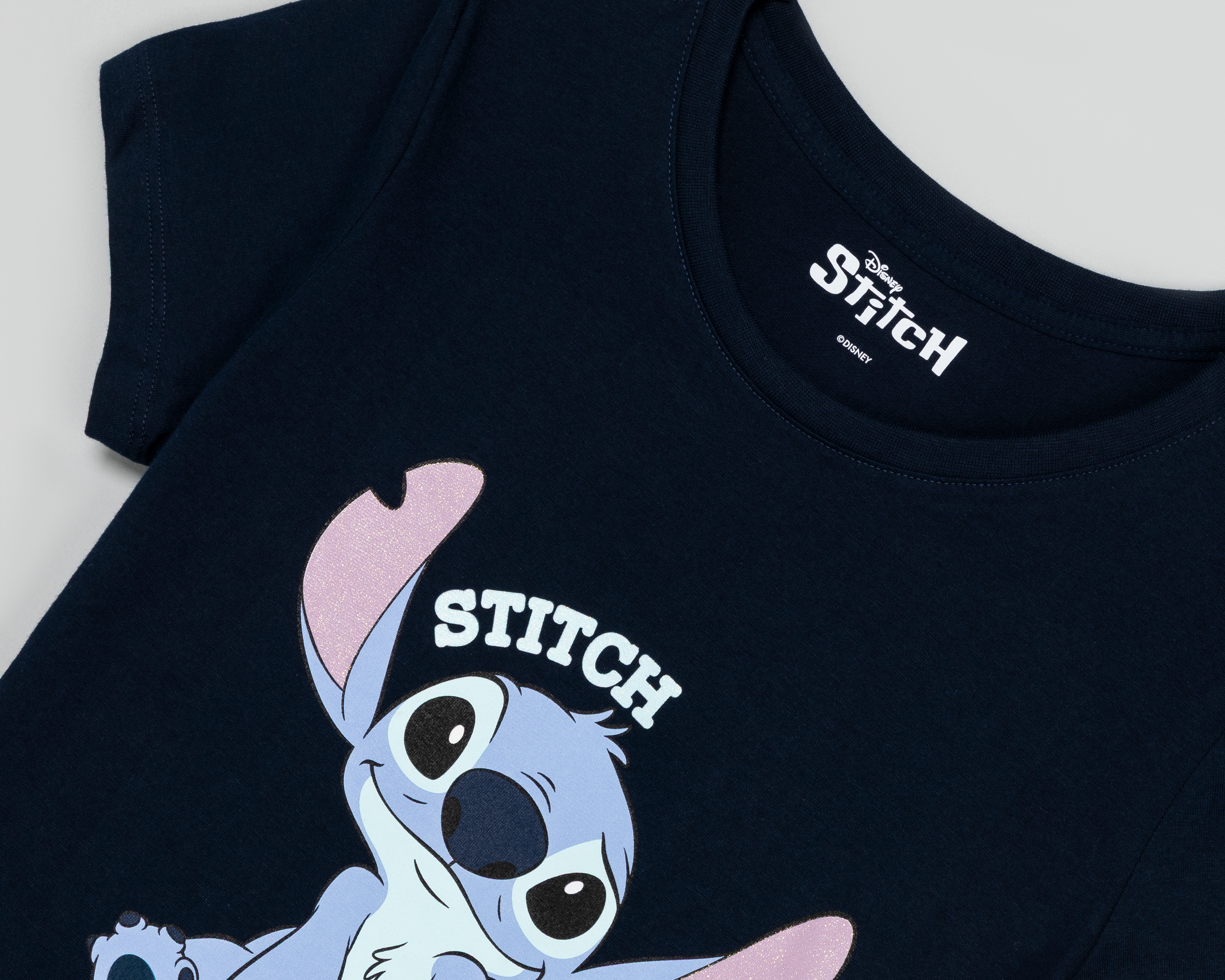 Foto 4 pulgar | Foto 3 | Playera Lilo & Stitch Disney para Mujer