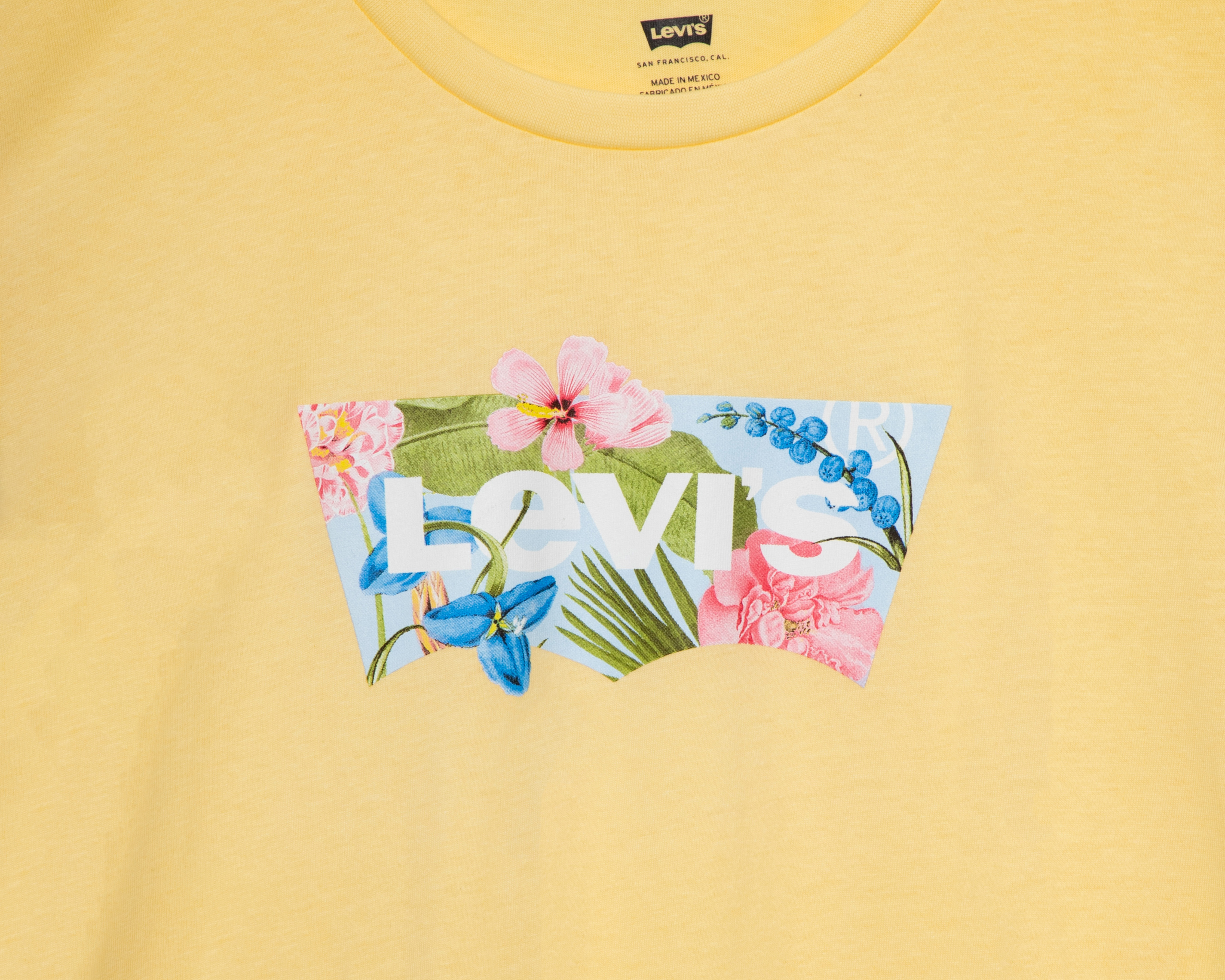 Foto 3 | Foto 3 | Playera Amarilla Levi's para Mujer