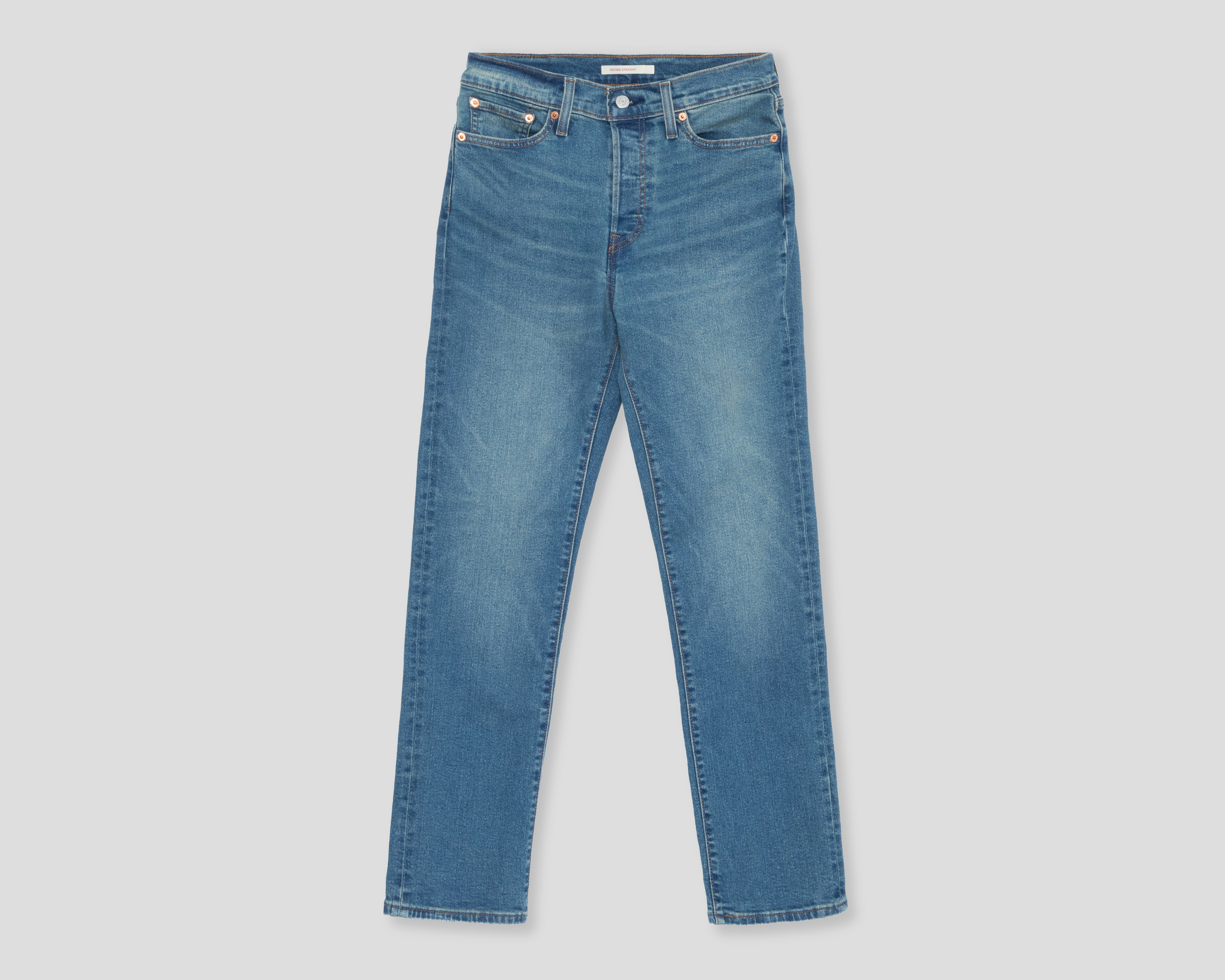 Foto 2 pulgar | Foto 1 | Jeans Levi's Wedgie Straight para Mujer