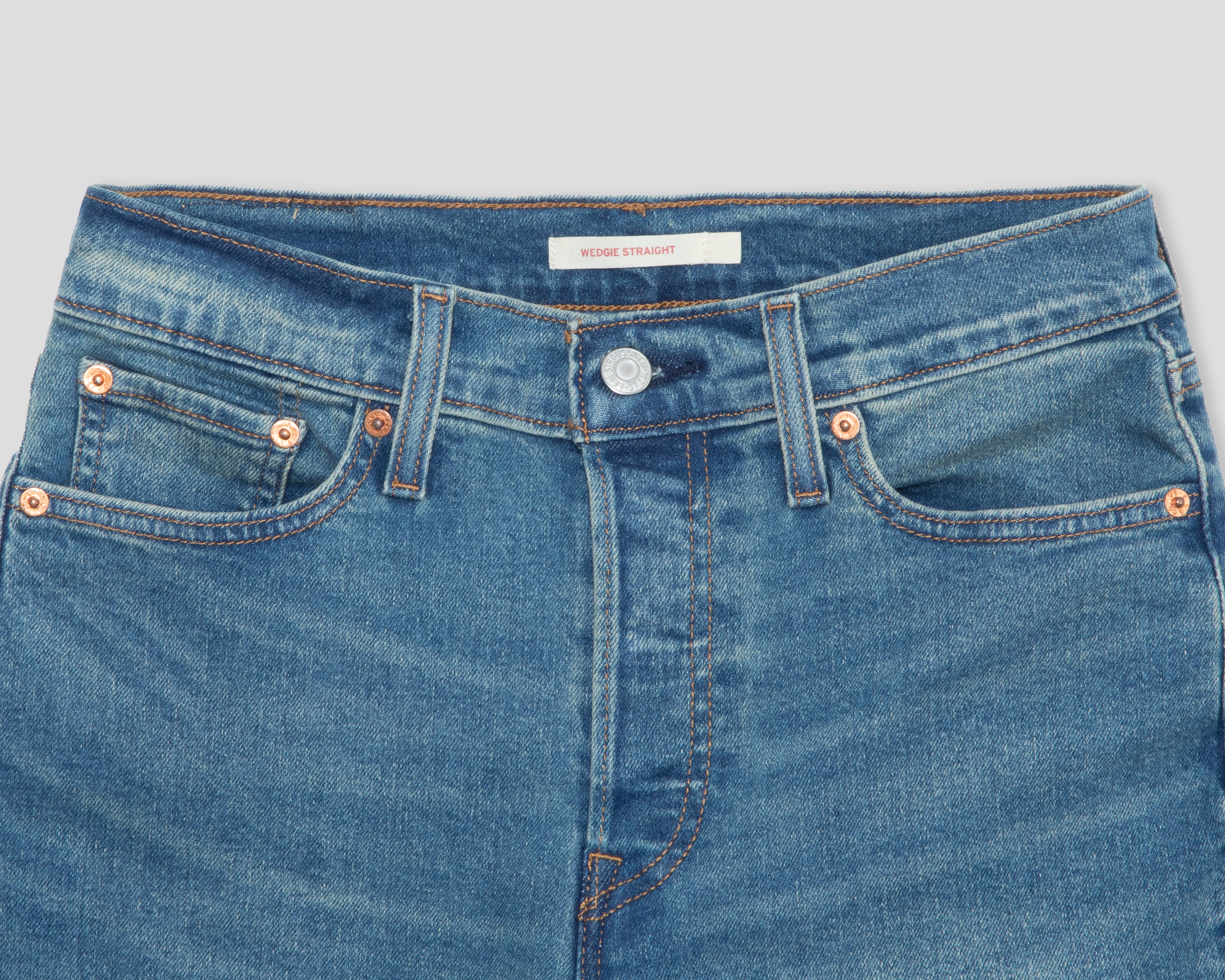 Foto 4 pulgar | Foto 3 | Jeans Levi's Wedgie Straight para Mujer