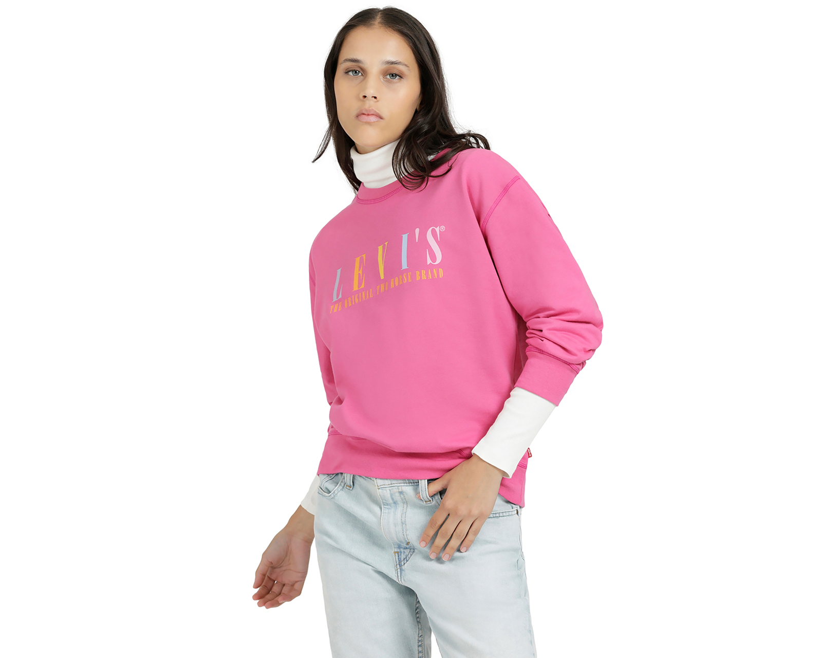 Foto 5 | Foto 5 | Sudadera Levi's Rosa