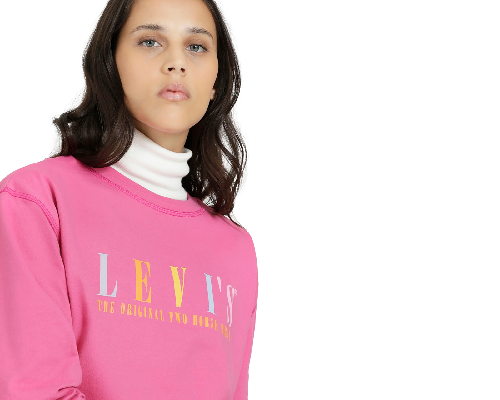 Foto 7 pulgar | Foto 6 | Sudadera Levi's Rosa