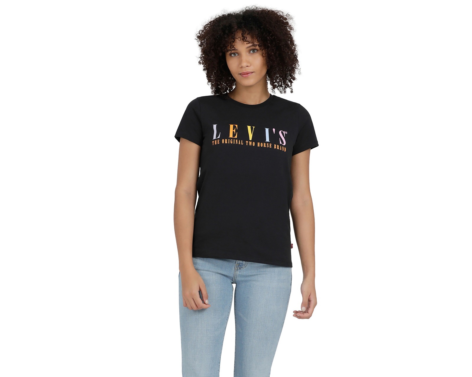 Playera Levi's Manga Corta Negra