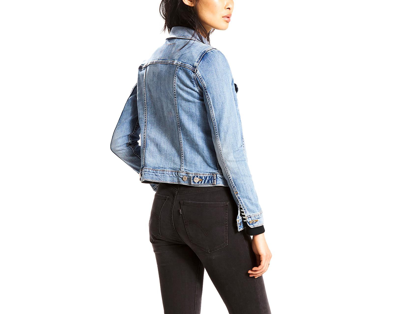 Foto 4 | Foto 4 | Chamarra Levi's de Mezclilla Azul